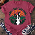 PAWSSION CLUB t-shirt in Crunchberry color - SKU PC-0073