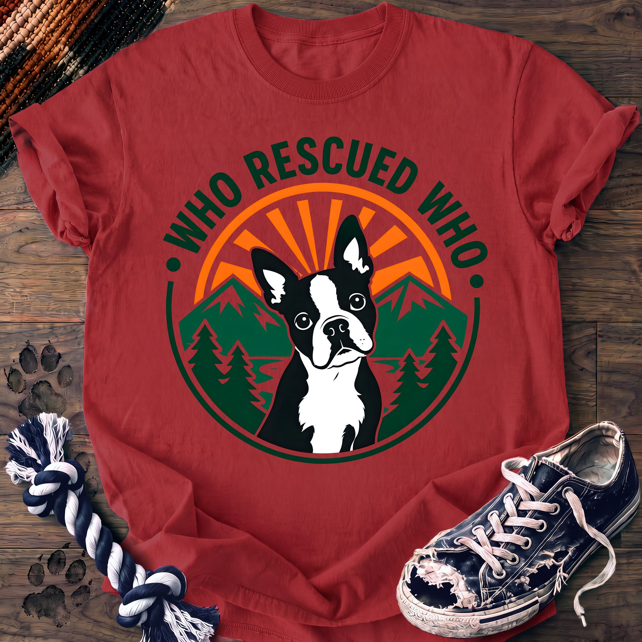 PAWSSION CLUB t-shirt in Watermelon color - SKU PC-0073