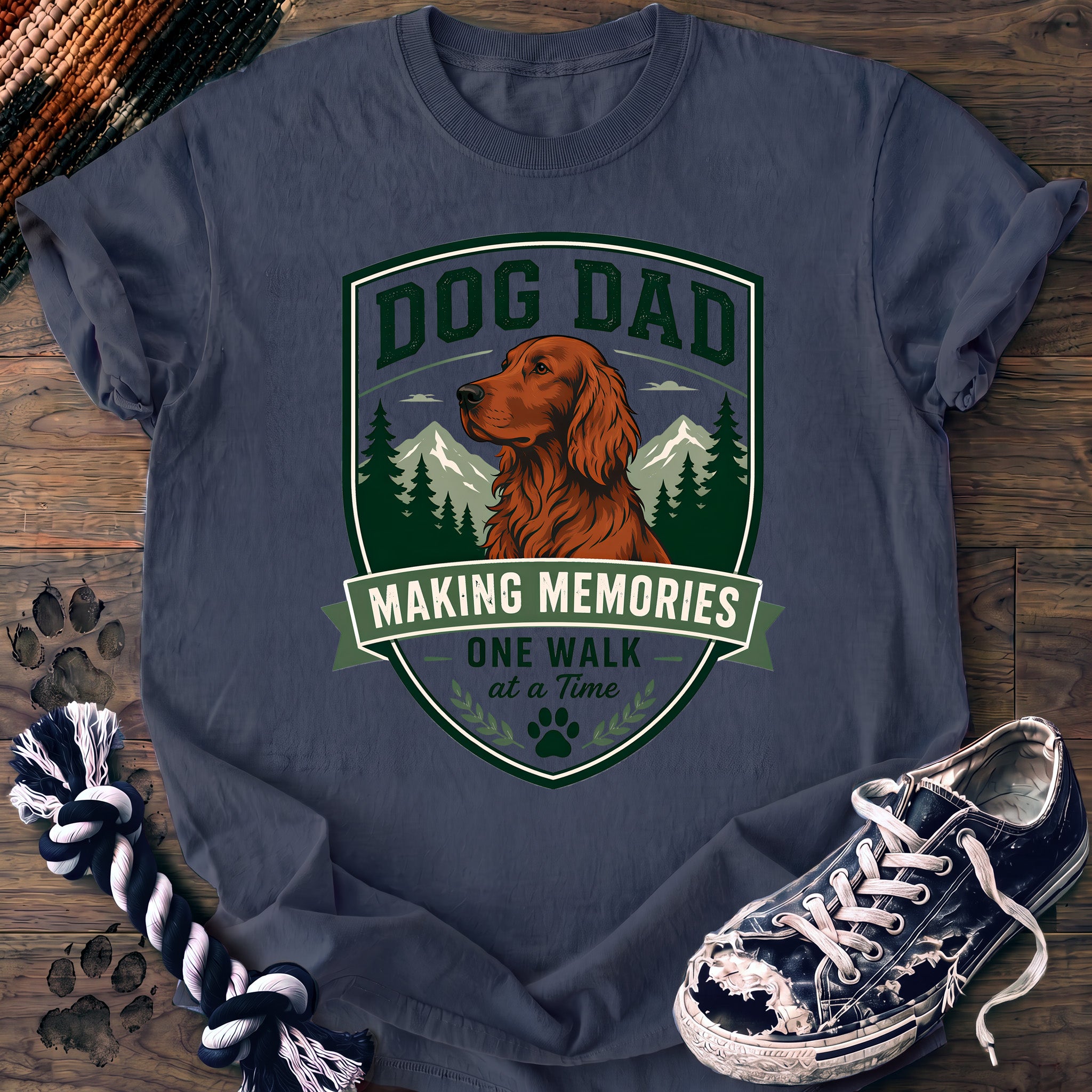 PAWSSION CLUB t-shirt in BlueJean color - SKU PC-0075