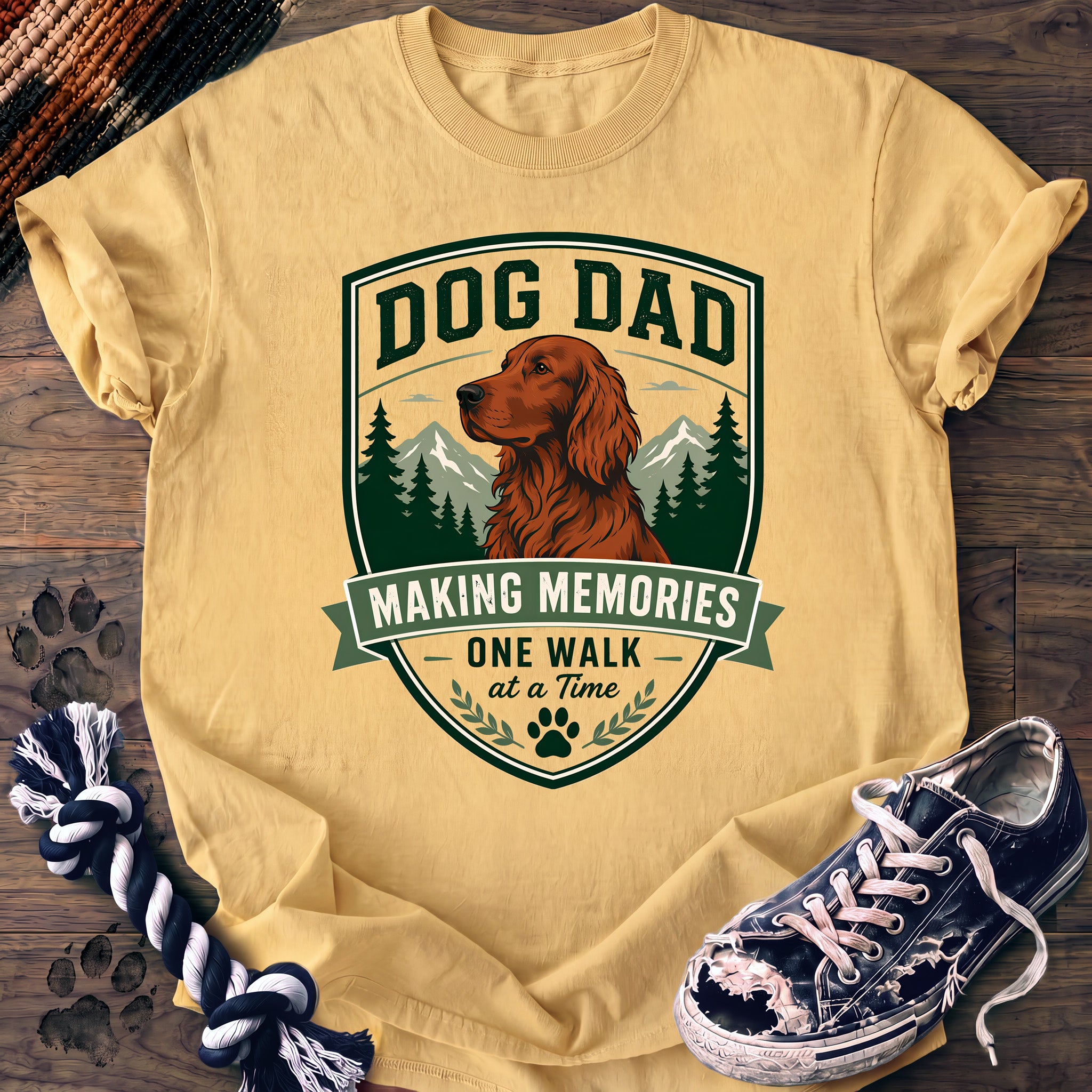 PAWSSION CLUB t-shirt in Butter color - SKU PC-0075