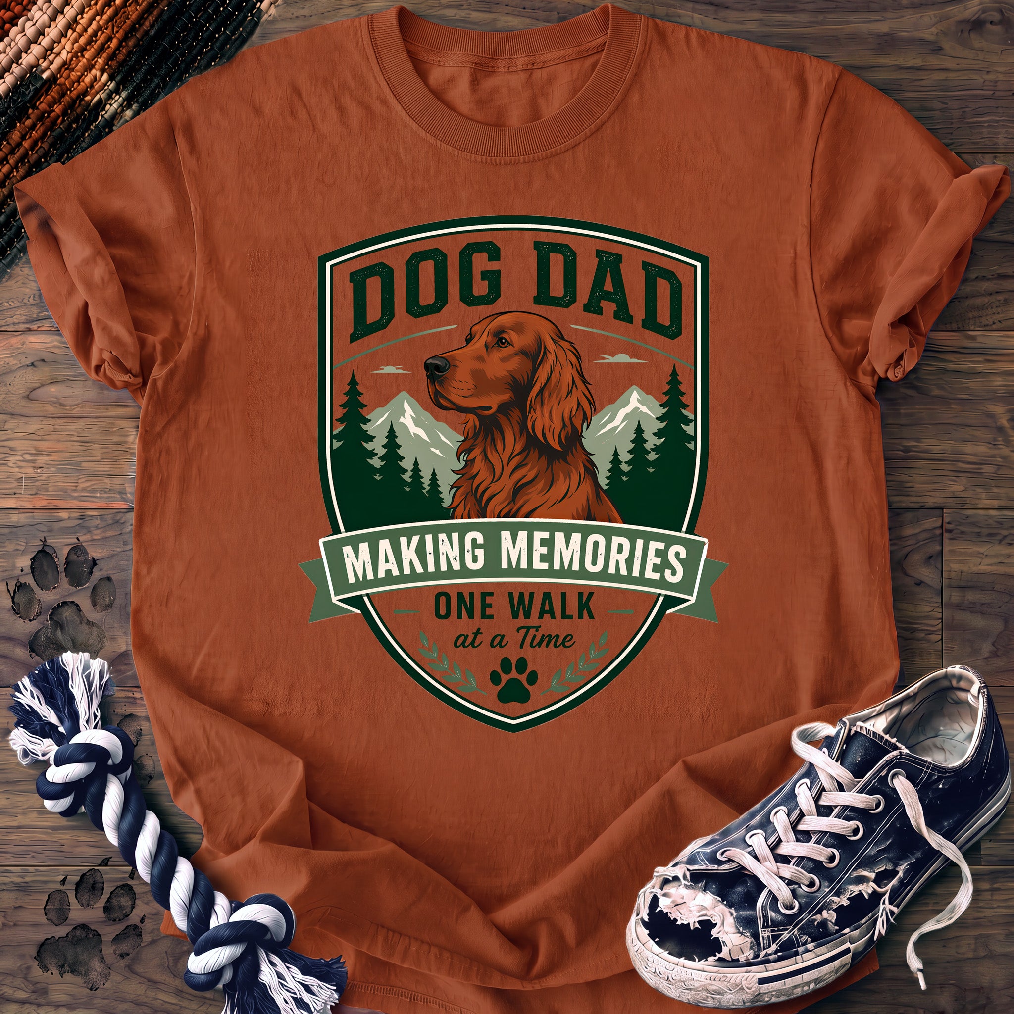 PAWSSION CLUB t-shirt in Yam color - SKU PC-0075