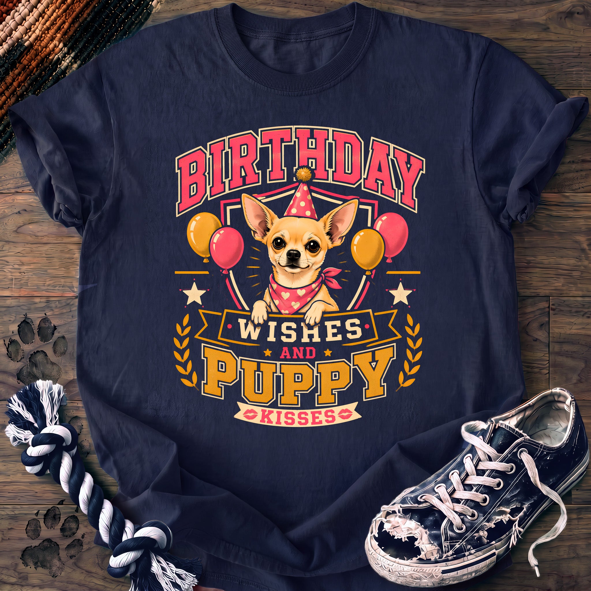 PAWSSION CLUB t-shirt in Navy color - SKU PC-0076