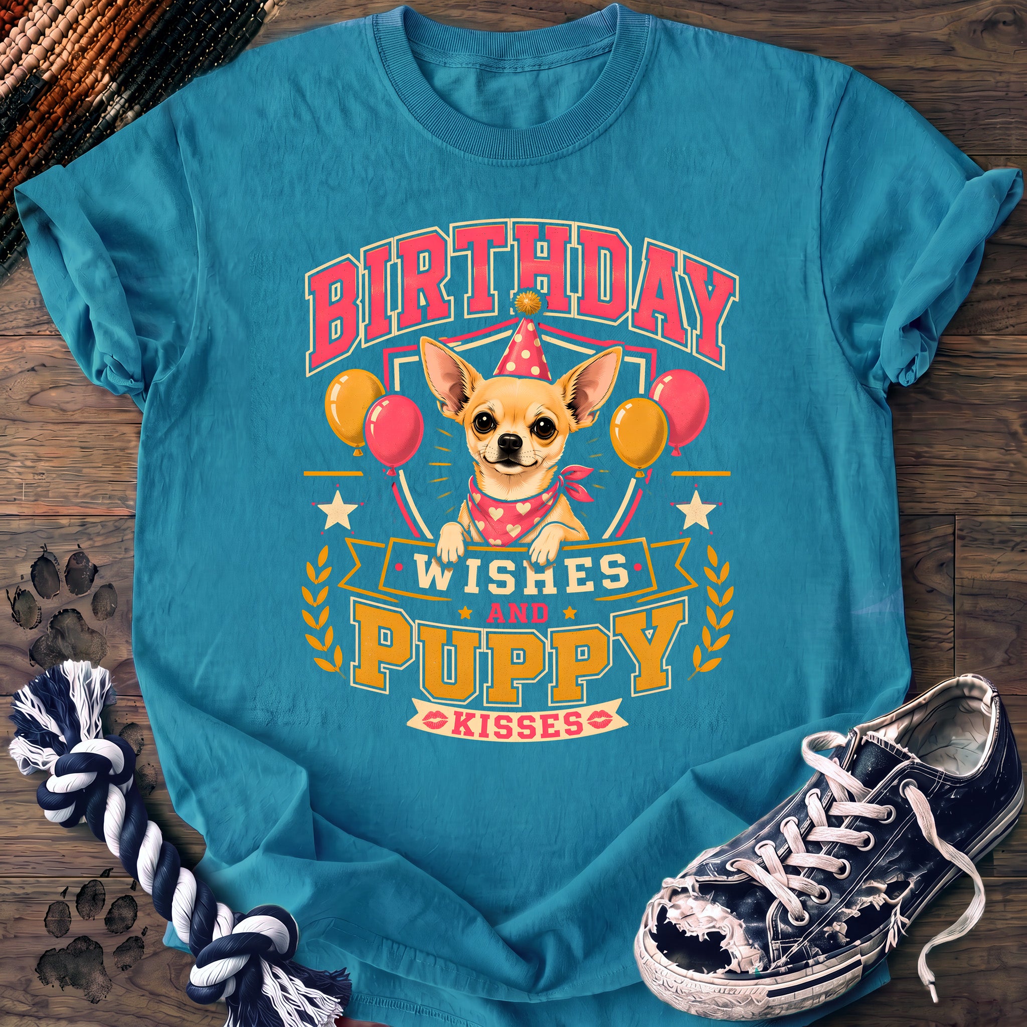 PAWSSION CLUB t-shirt in Sapphire color - SKU PC-0076