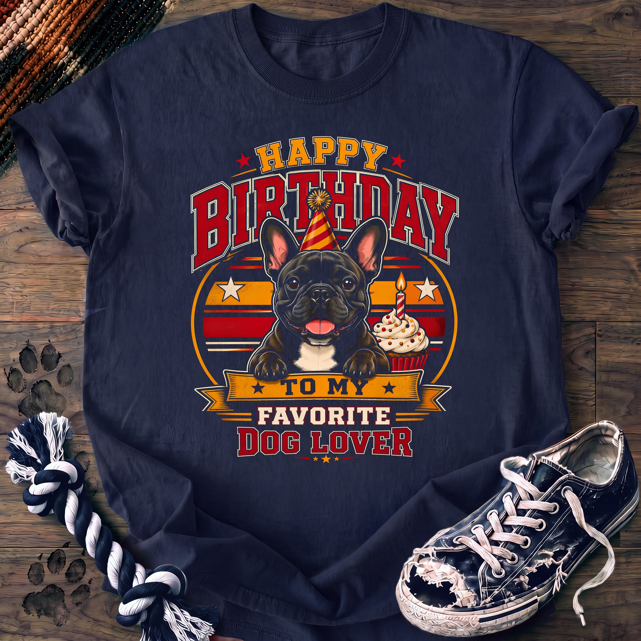 PAWSSION CLUB t-shirt in Navy color - SKU PC-0077