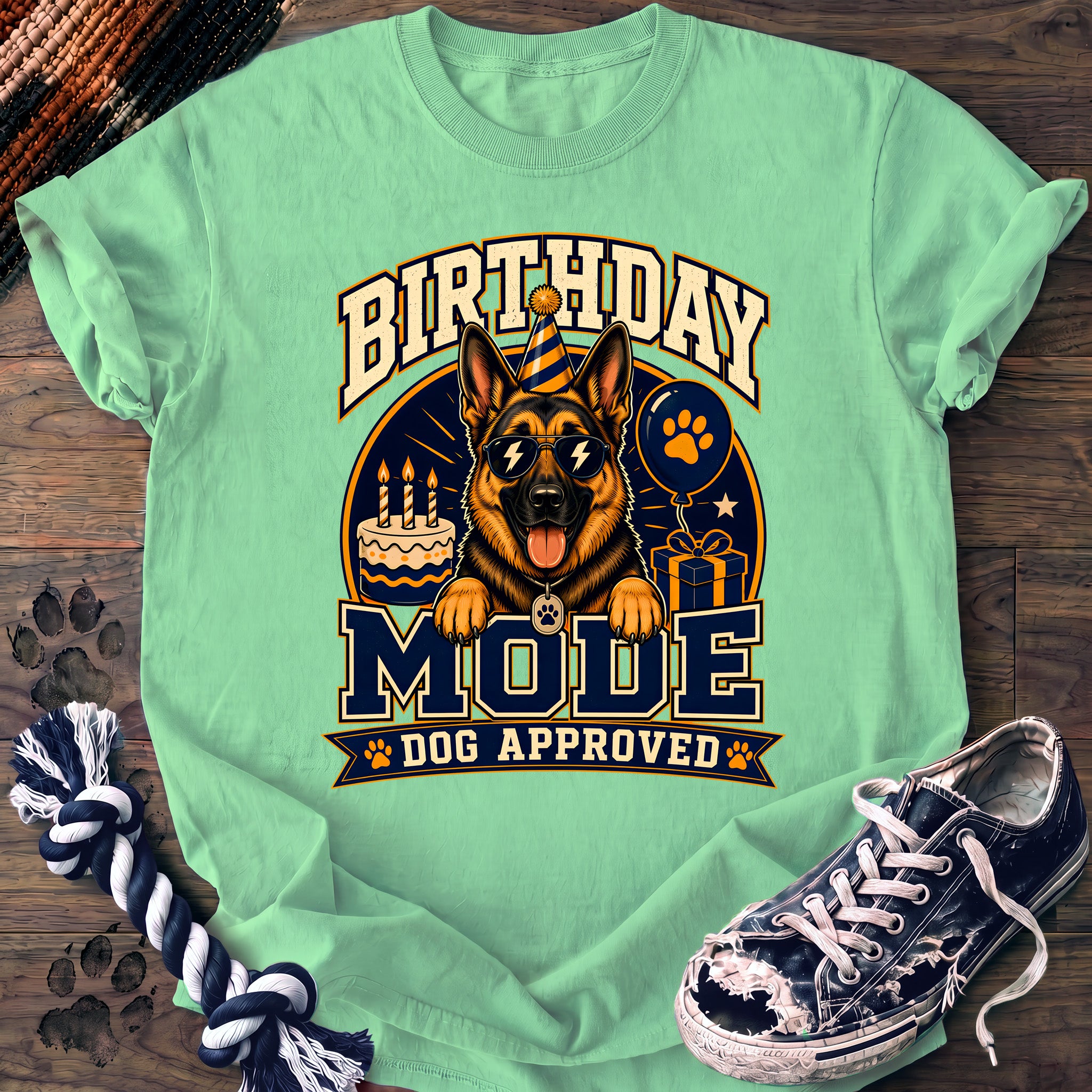 PAWSSION CLUB t-shirt in IslandReef color - SKU PC-0078