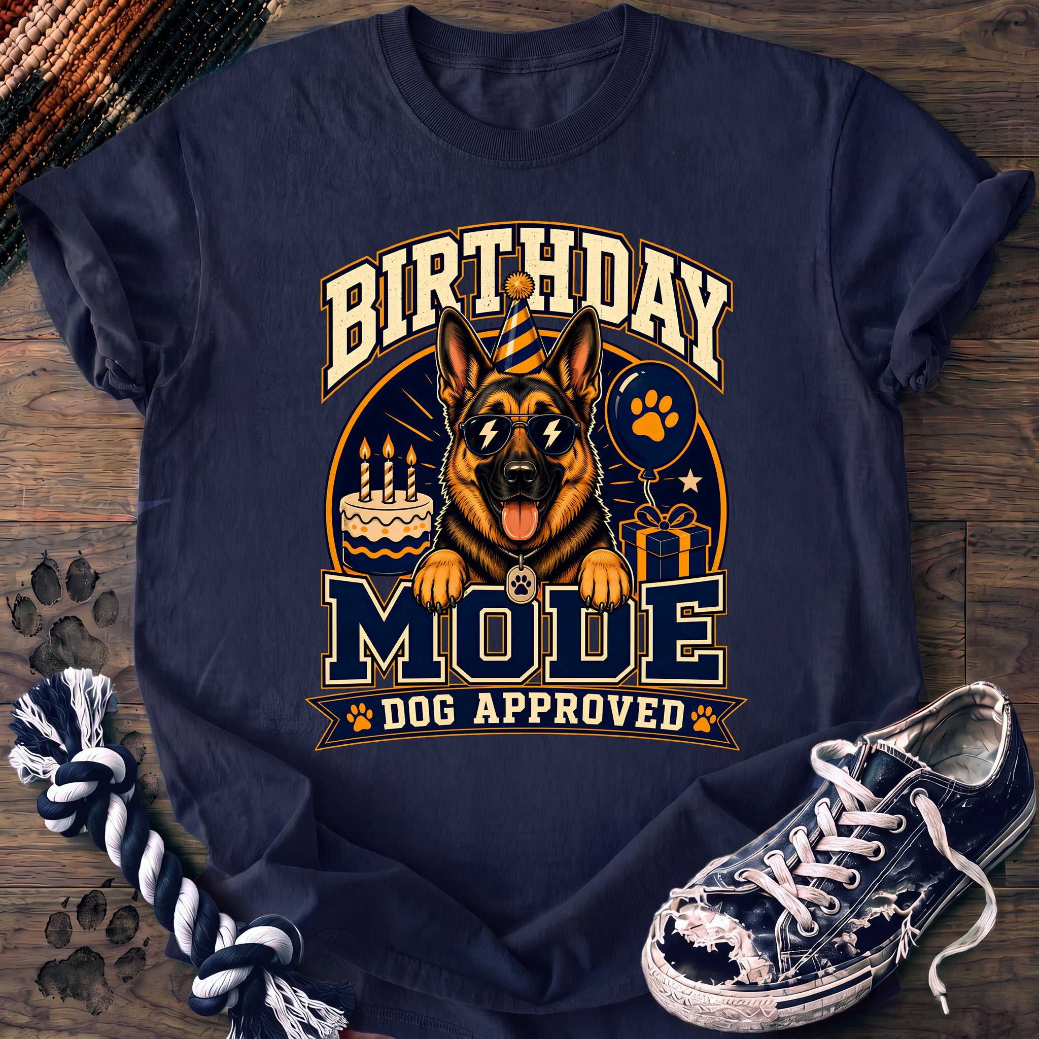 PAWSSION CLUB t-shirt in Navy color - SKU PC-0078