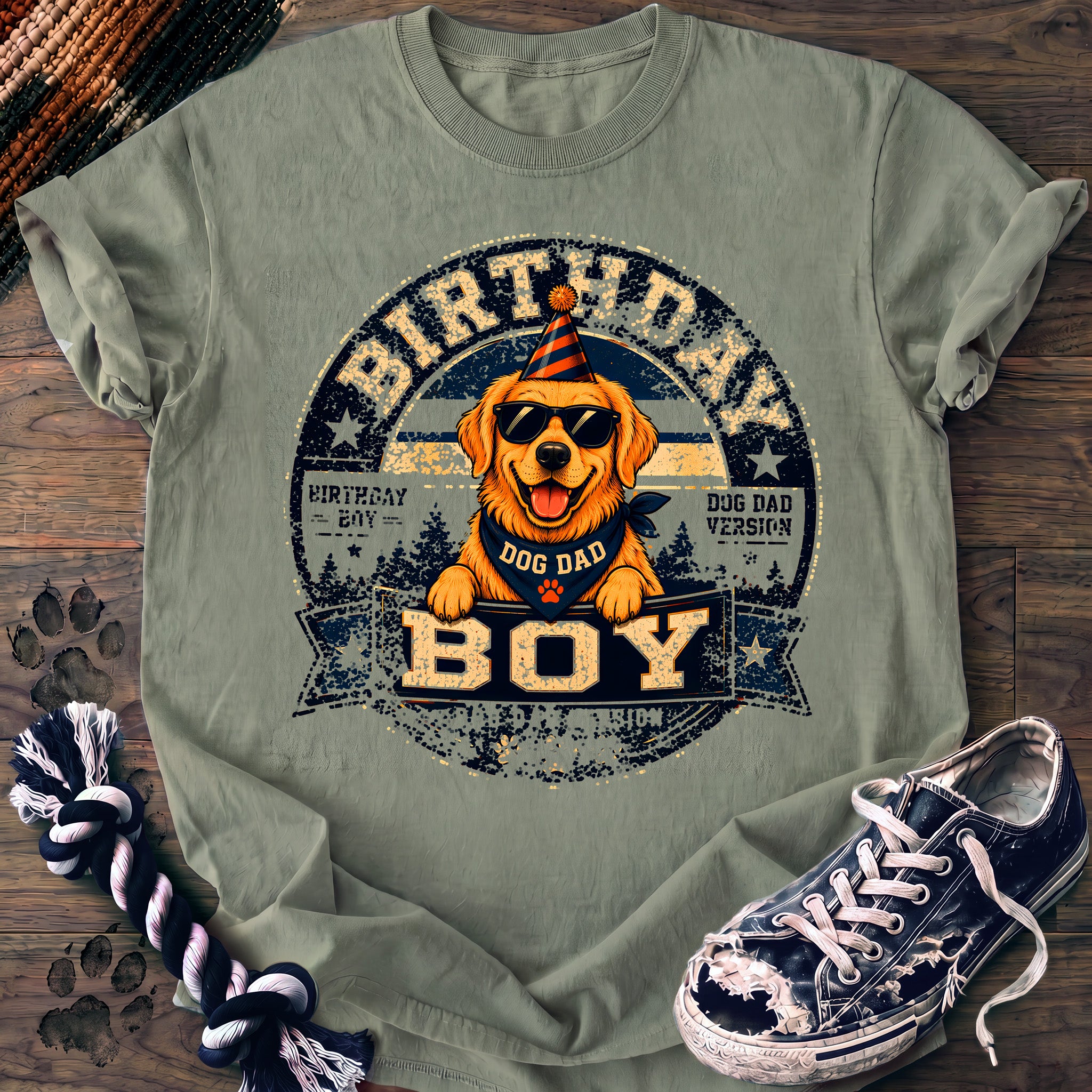 PAWSSION CLUB t-shirt in Bay color - SKU PC-0079