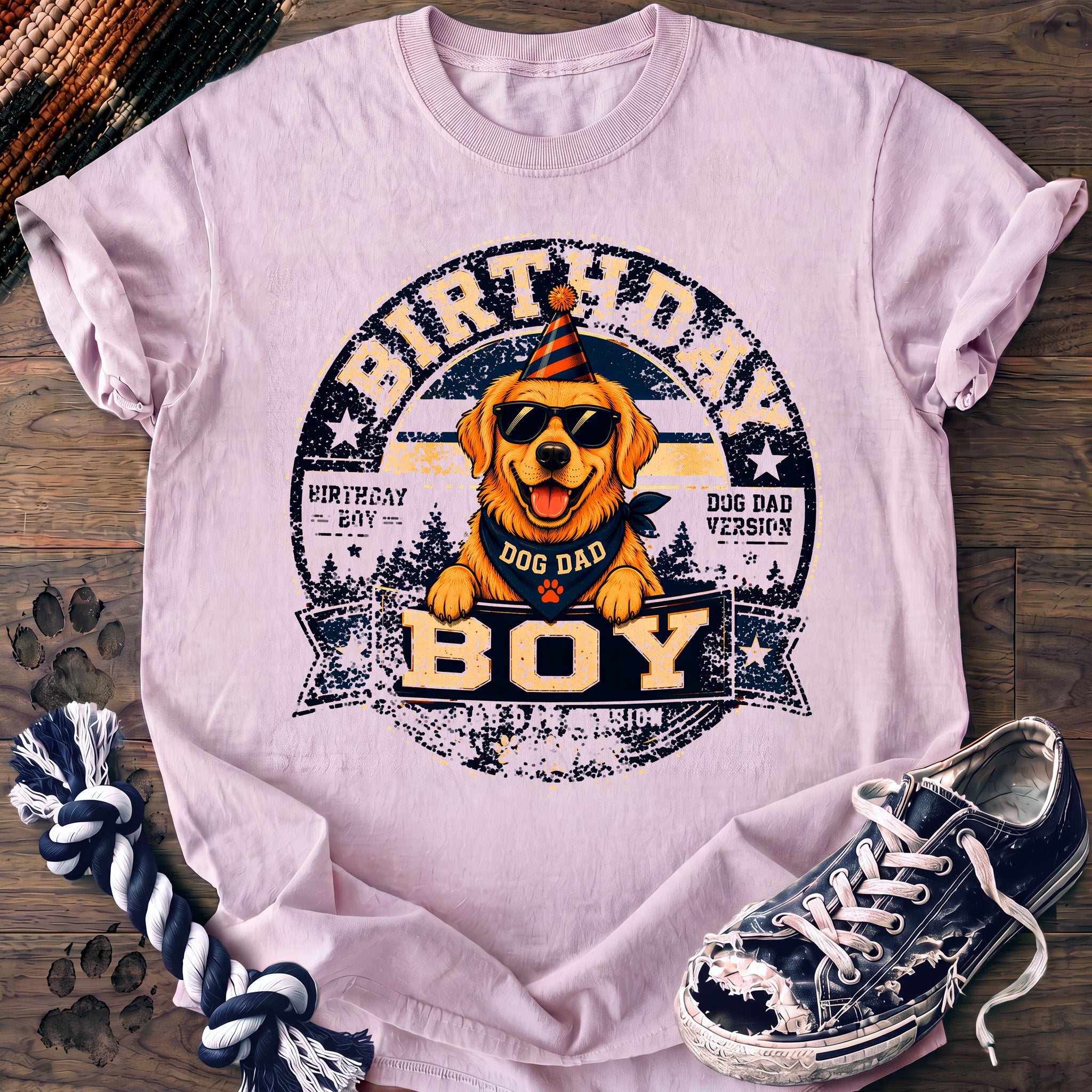 PAWSSION CLUB t-shirt in Blossom color - SKU PC-0079