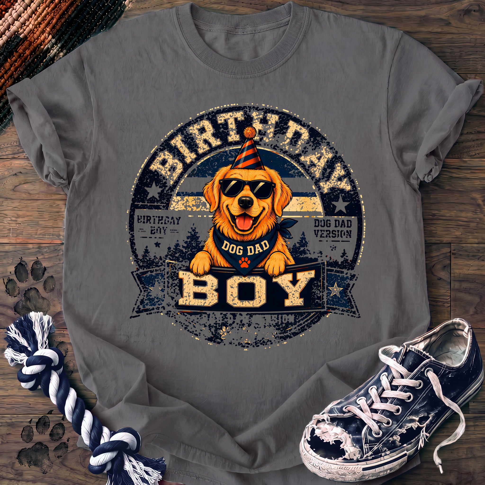 PAWSSION CLUB t-shirt in Grey color - SKU PC-0079