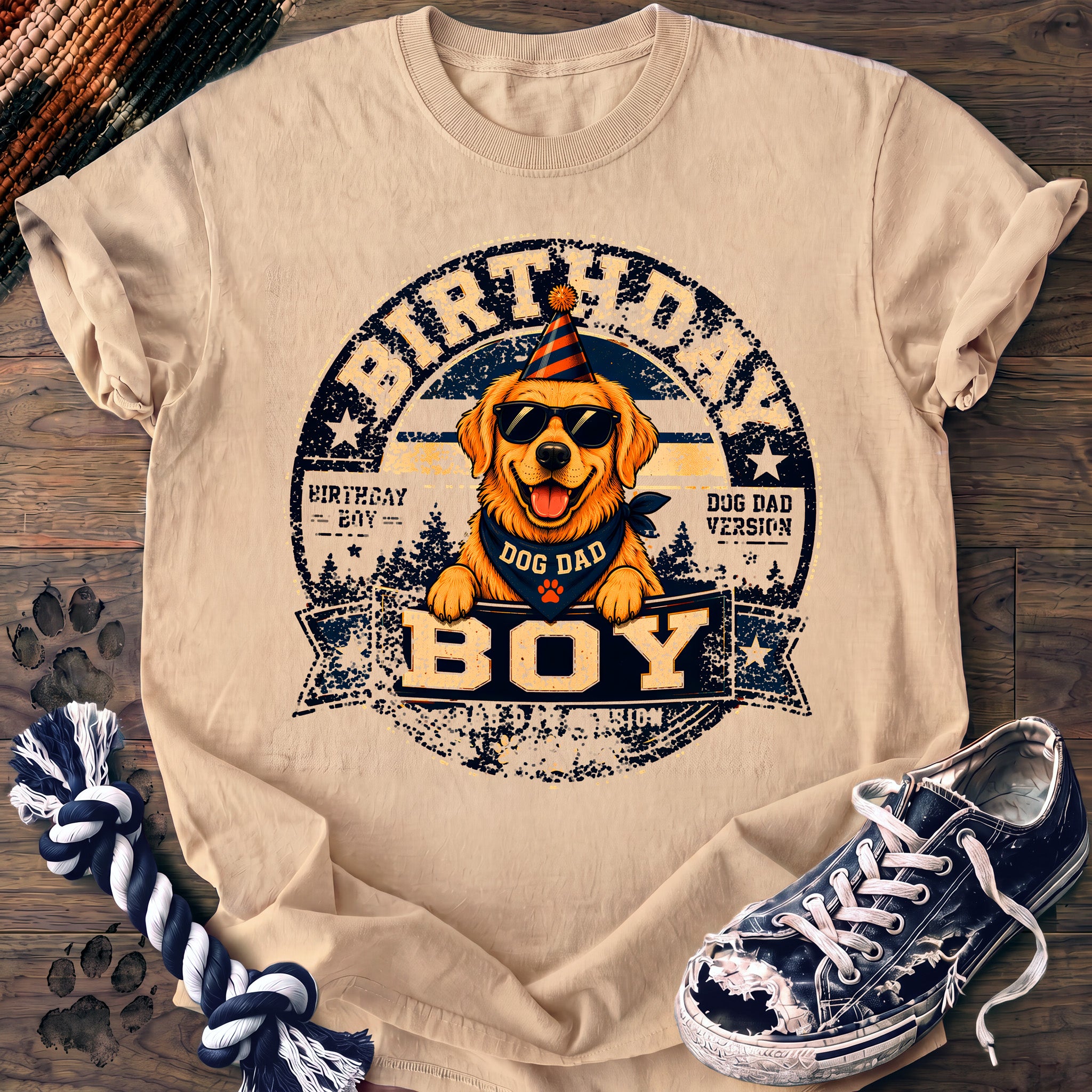 PAWSSION CLUB t-shirt in Ivory color - SKU PC-0079