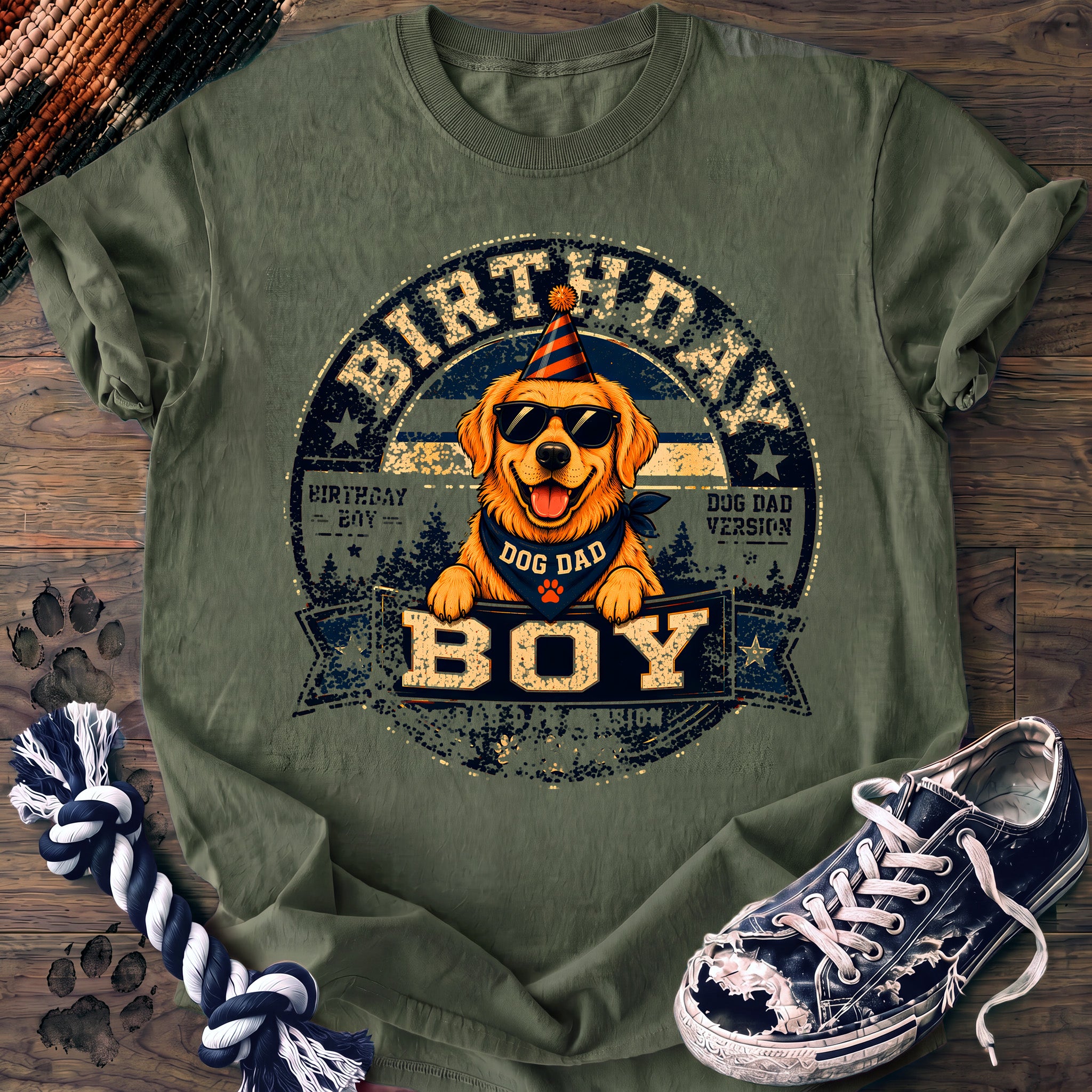 PAWSSION CLUB t-shirt in LightGreen color - SKU PC-0079