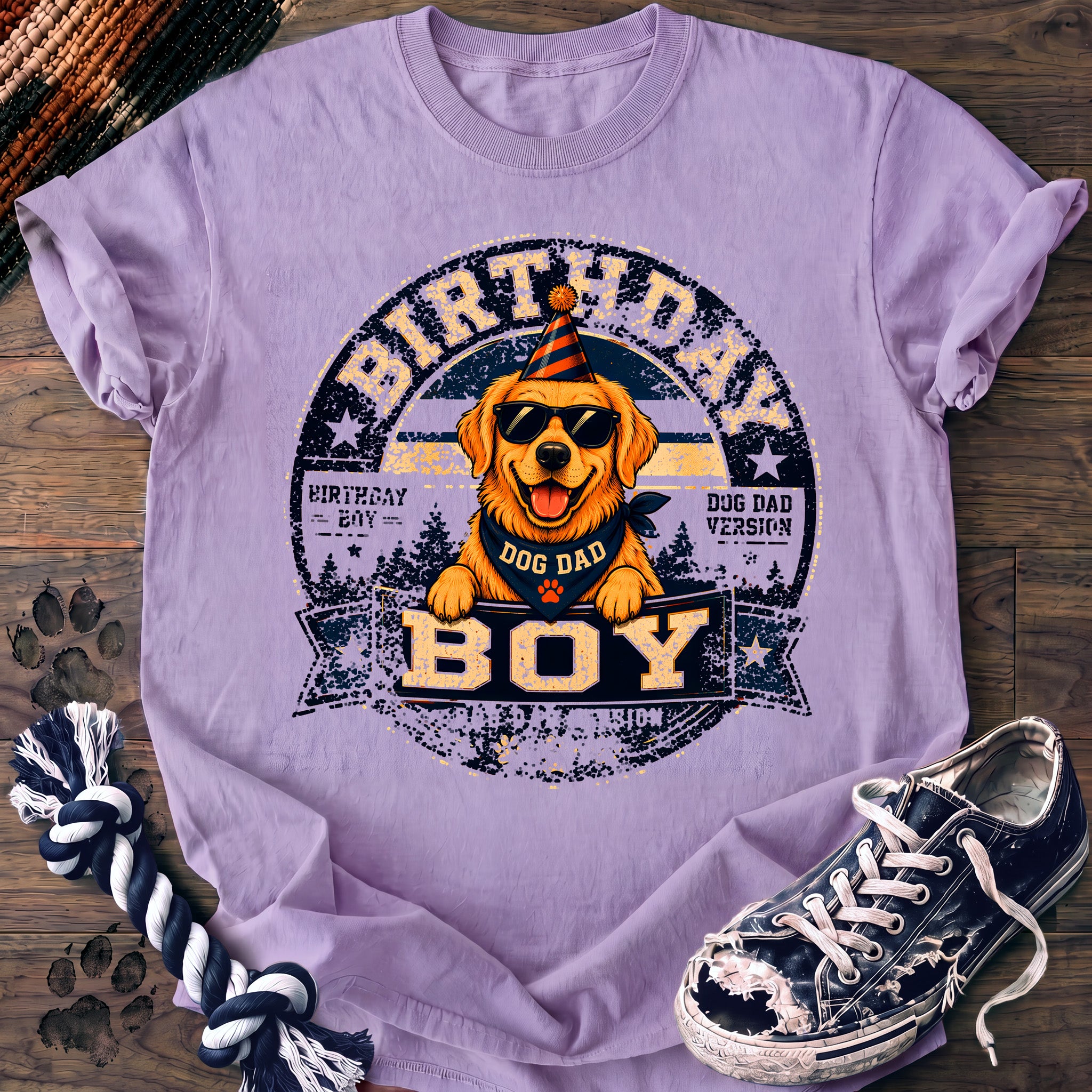 PAWSSION CLUB t-shirt in Orchid color - SKU PC-0079