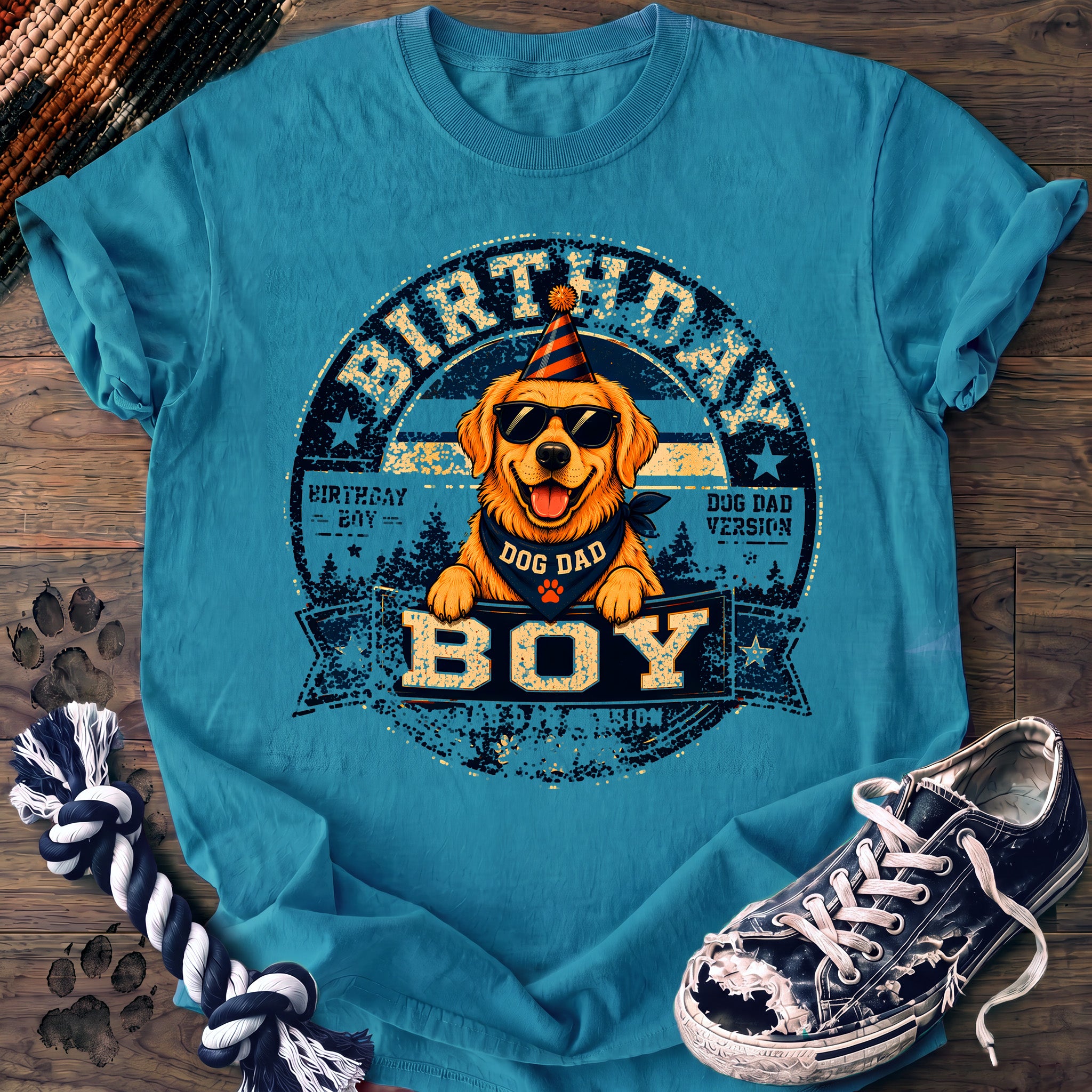PAWSSION CLUB t-shirt in Sapphire color - SKU PC-0079