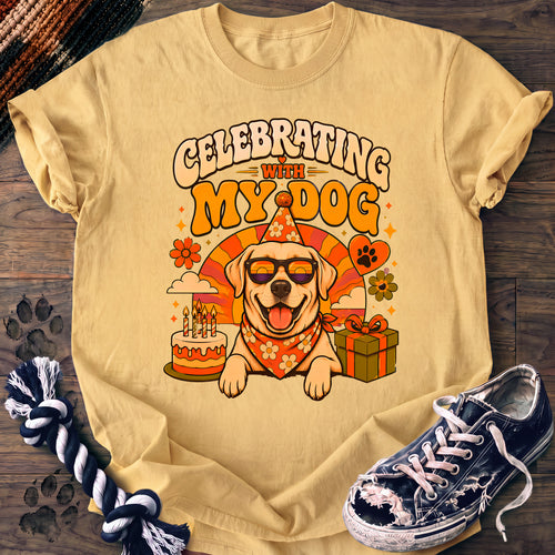PAWSSION CLUB t-shirt in Butter color - SKU PC-0081