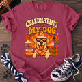 PAWSSION CLUB t-shirt in Crunchberry color - SKU PC-0081