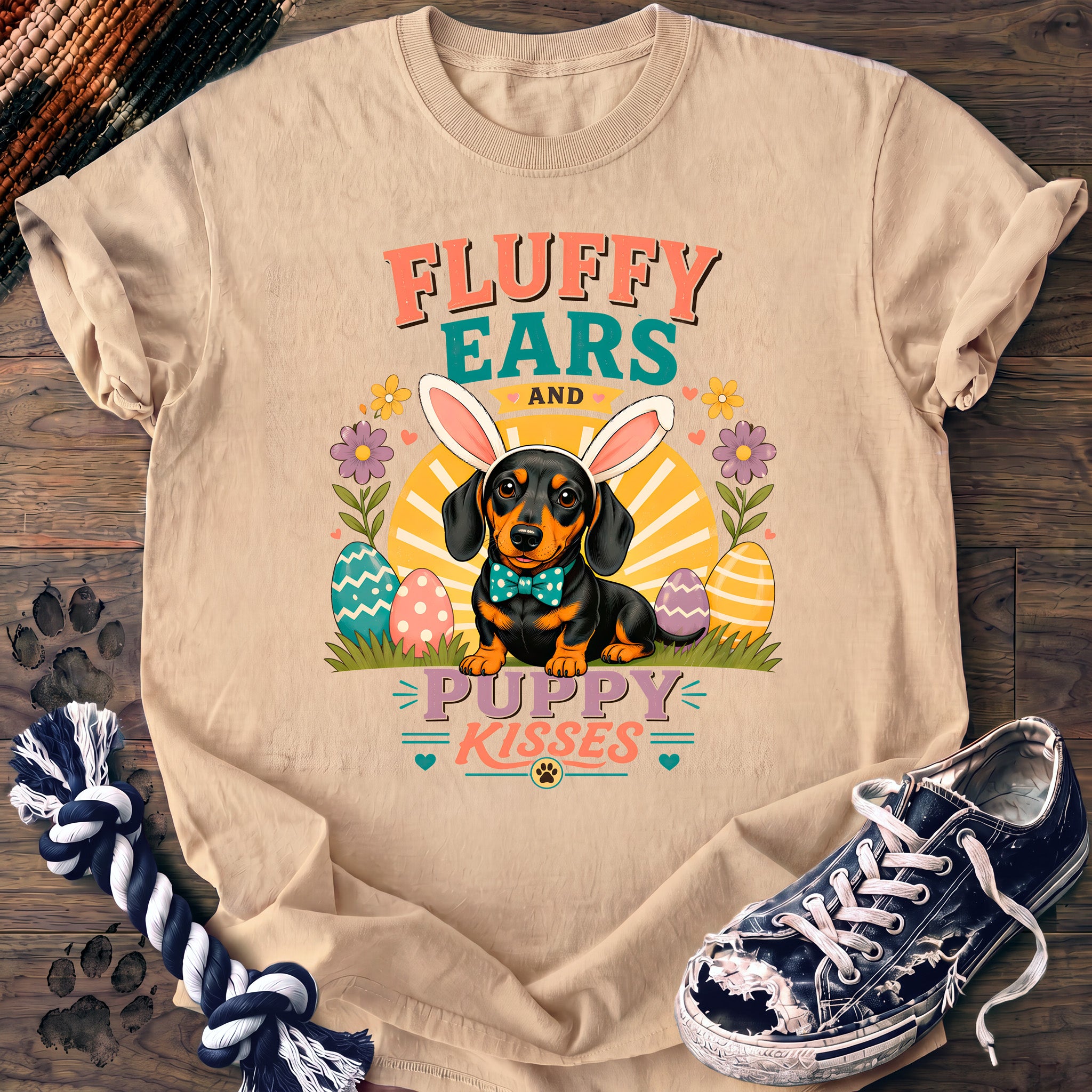 PAWSSION CLUB t-shirt in Ivory color - SKU PC-0082
