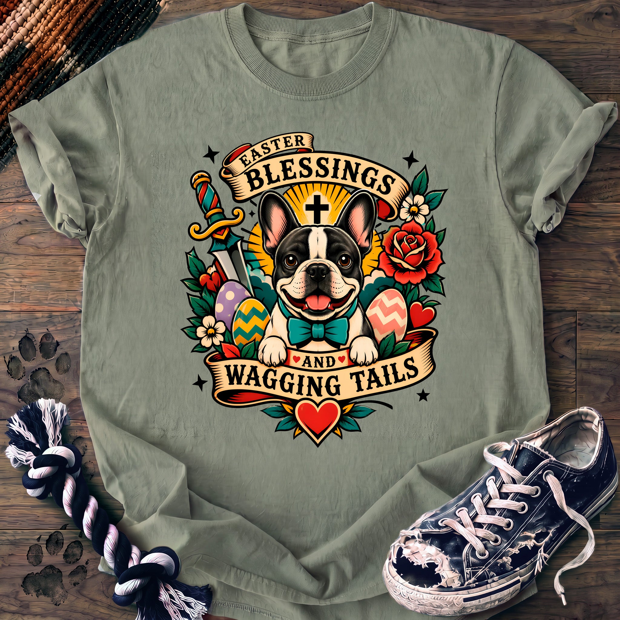 PAWSSION CLUB t-shirt in Bay color - SKU PC-0083