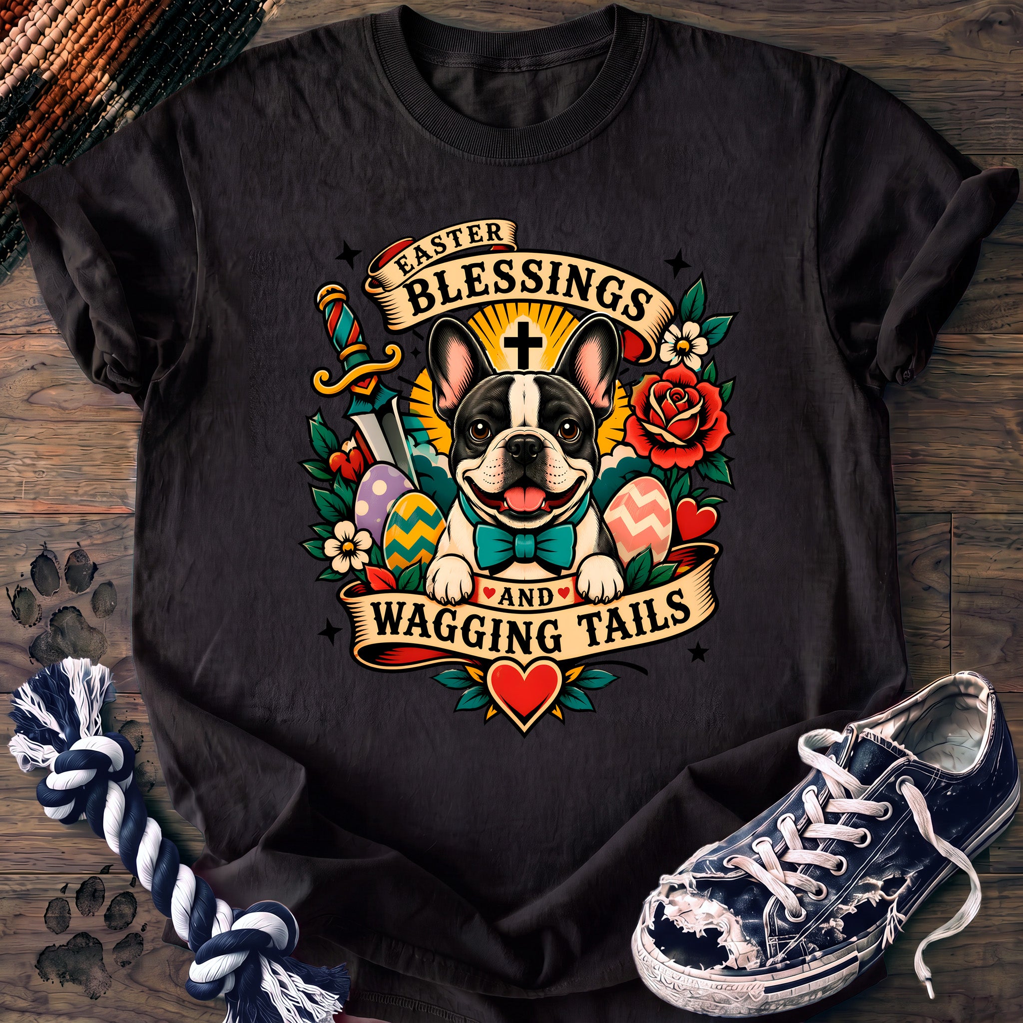 PAWSSION CLUB t-shirt in Black color - SKU PC-0083
