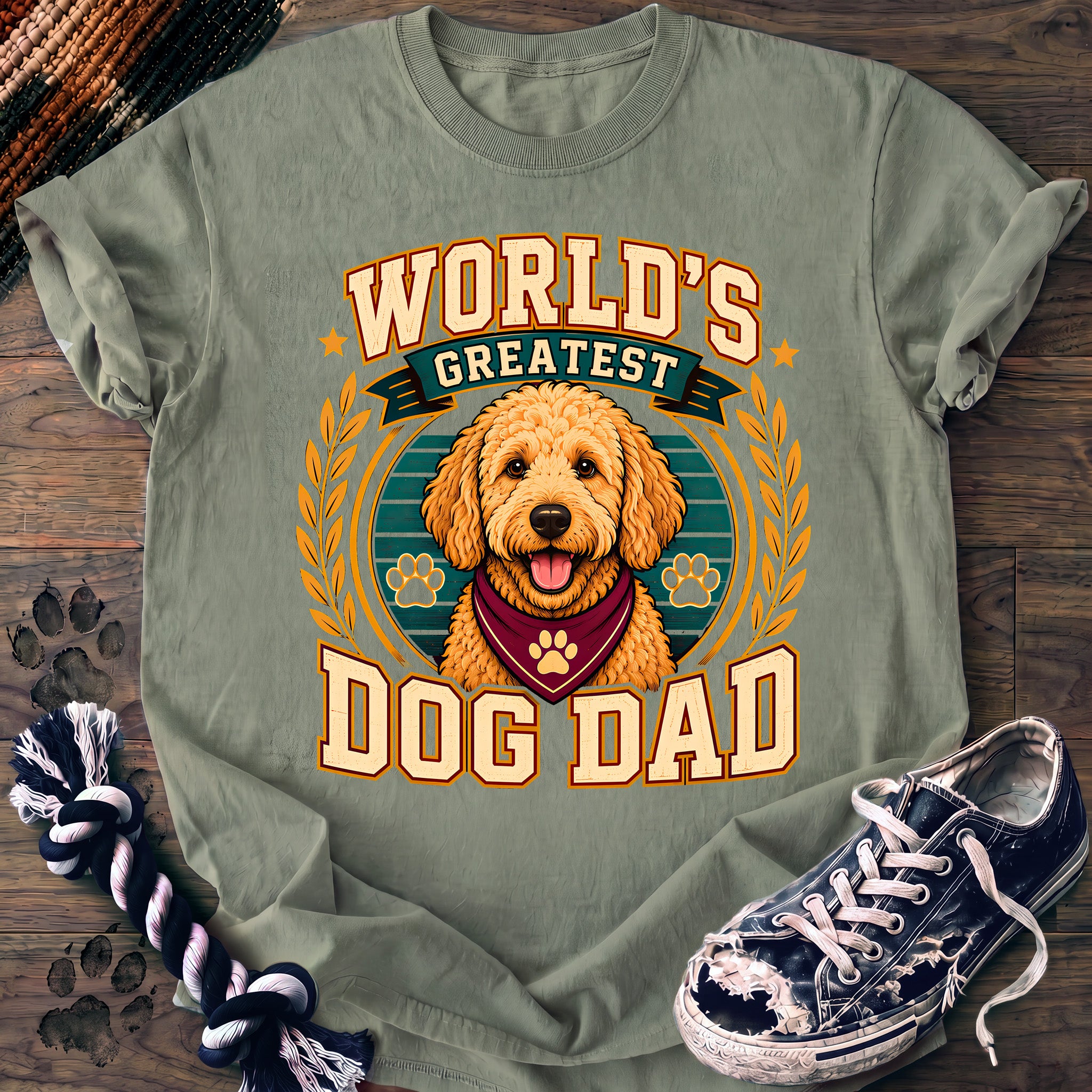 PAWSSION CLUB t-shirt in Bay color - SKU PC-0085