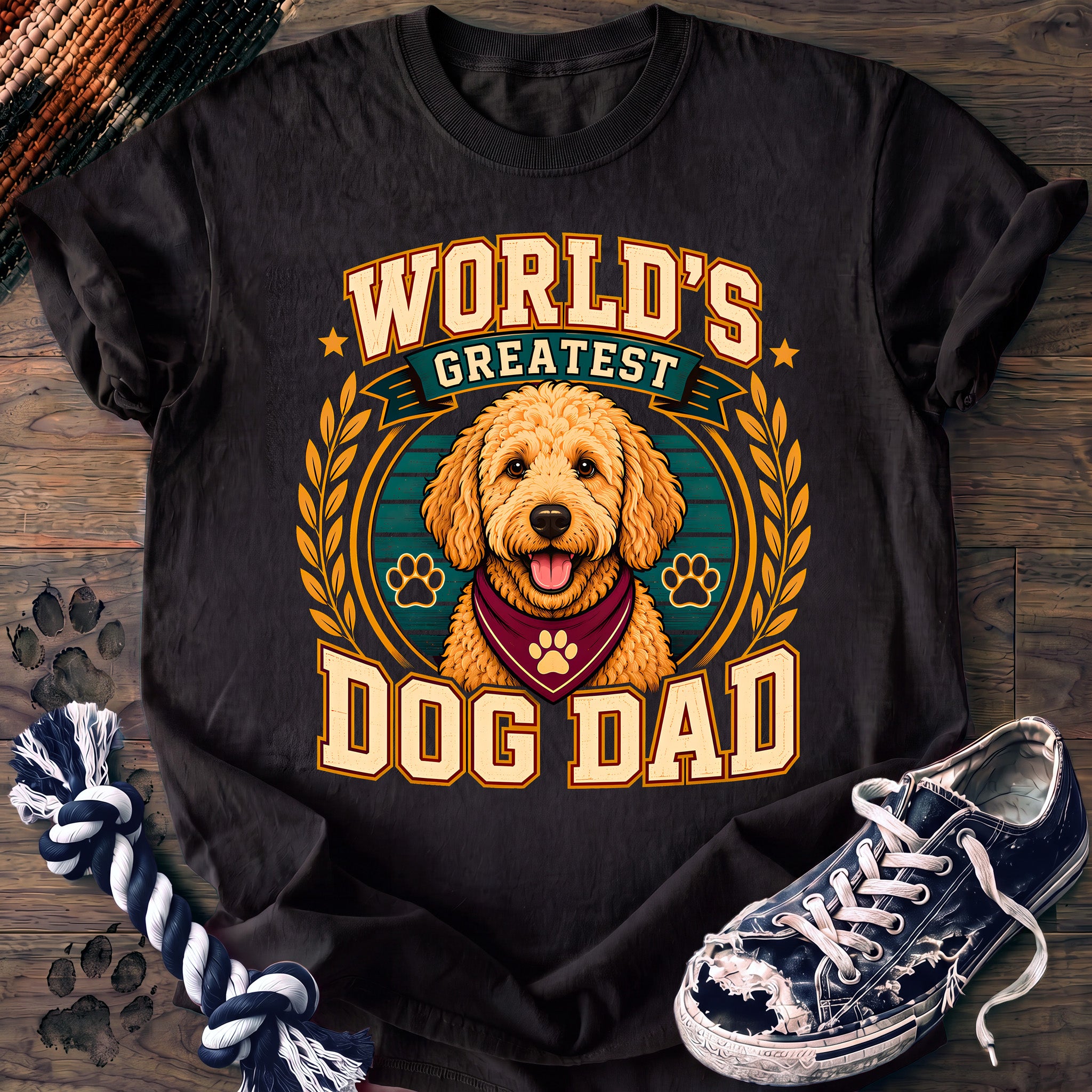 PAWSSION CLUB t-shirt in Black color - SKU PC-0085