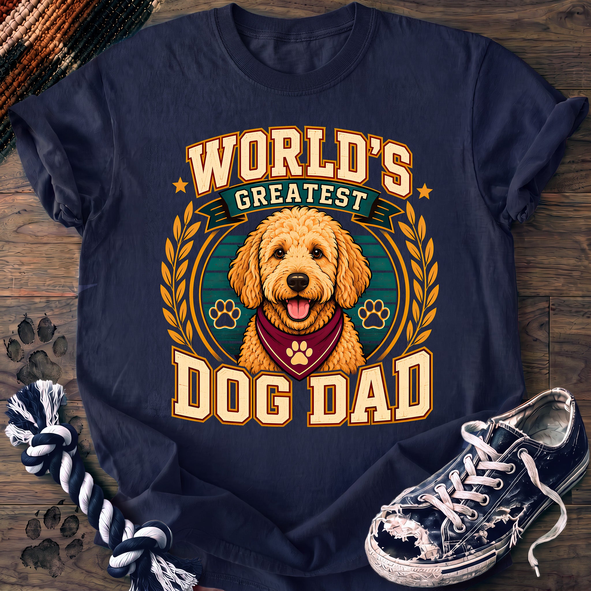 PAWSSION CLUB t-shirt in Navy color - SKU PC-0085