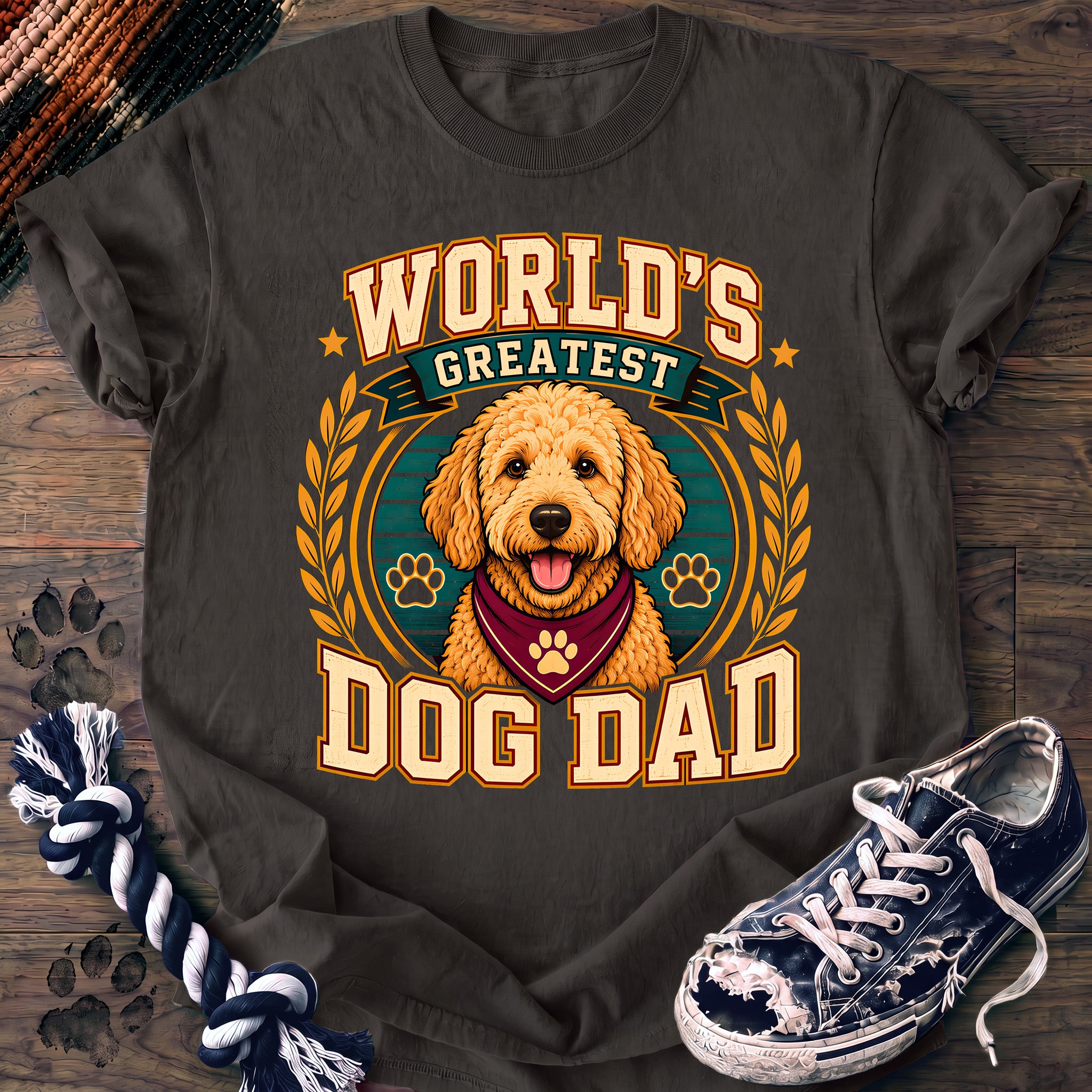 PAWSSION CLUB t-shirt in Pepper color - SKU PC-0085