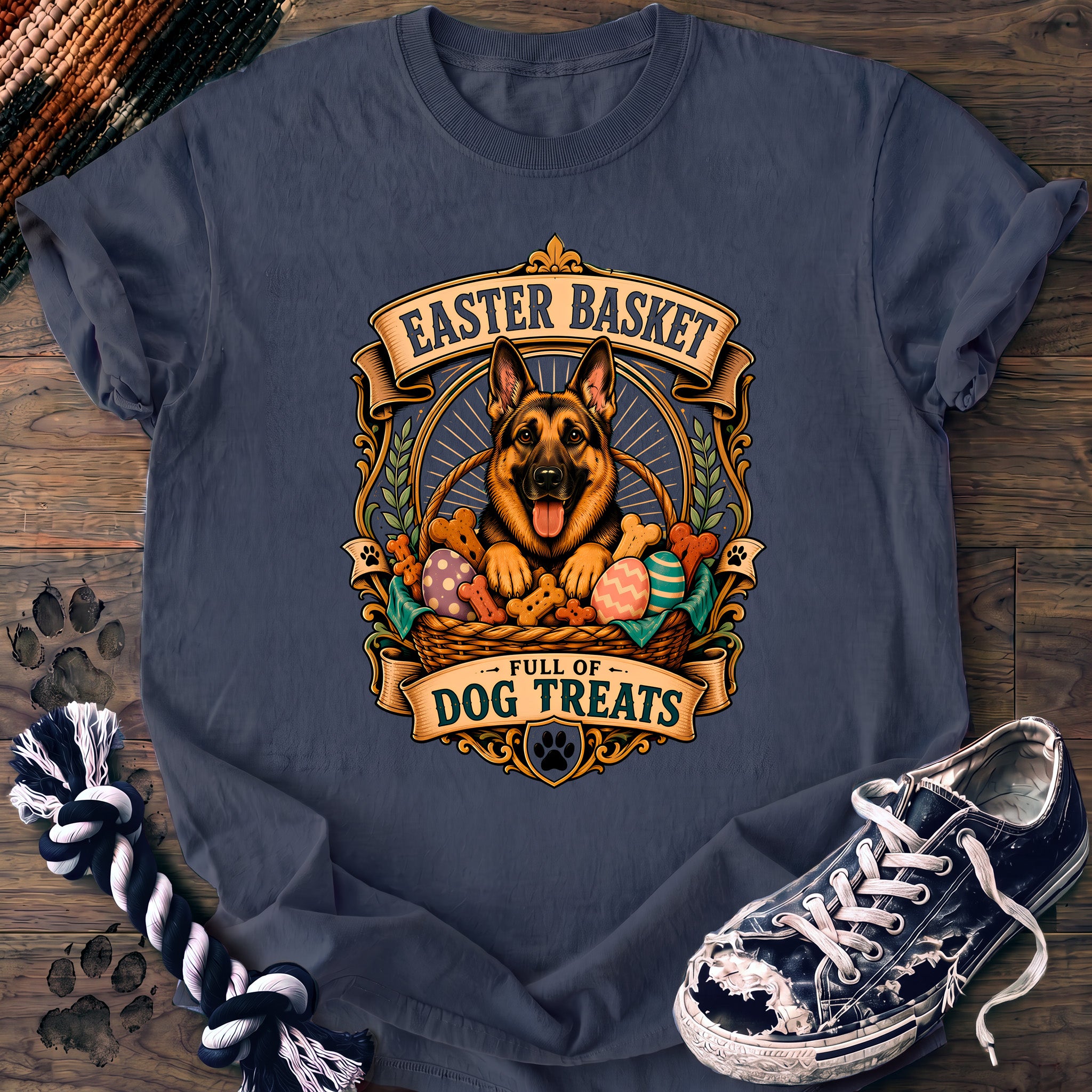 PAWSSION CLUB t-shirt in BlueJean color - SKU PC-0086