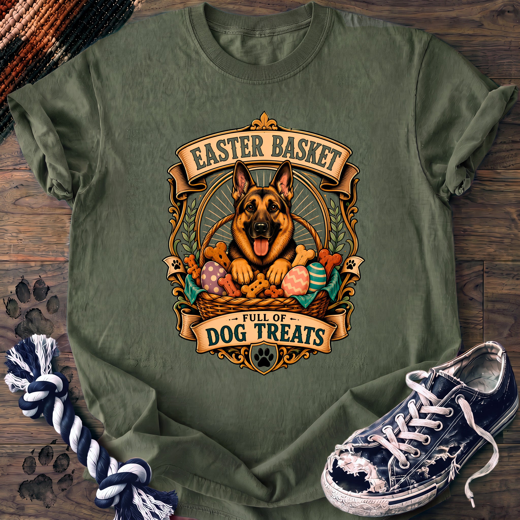 PAWSSION CLUB t-shirt in LightGreen color - SKU PC-0086
