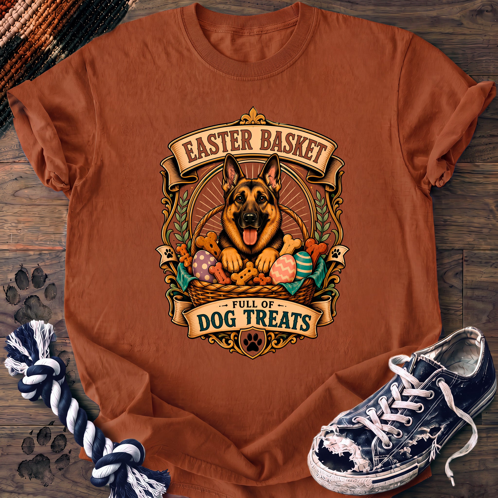 PAWSSION CLUB t-shirt in Yam color - SKU PC-0086