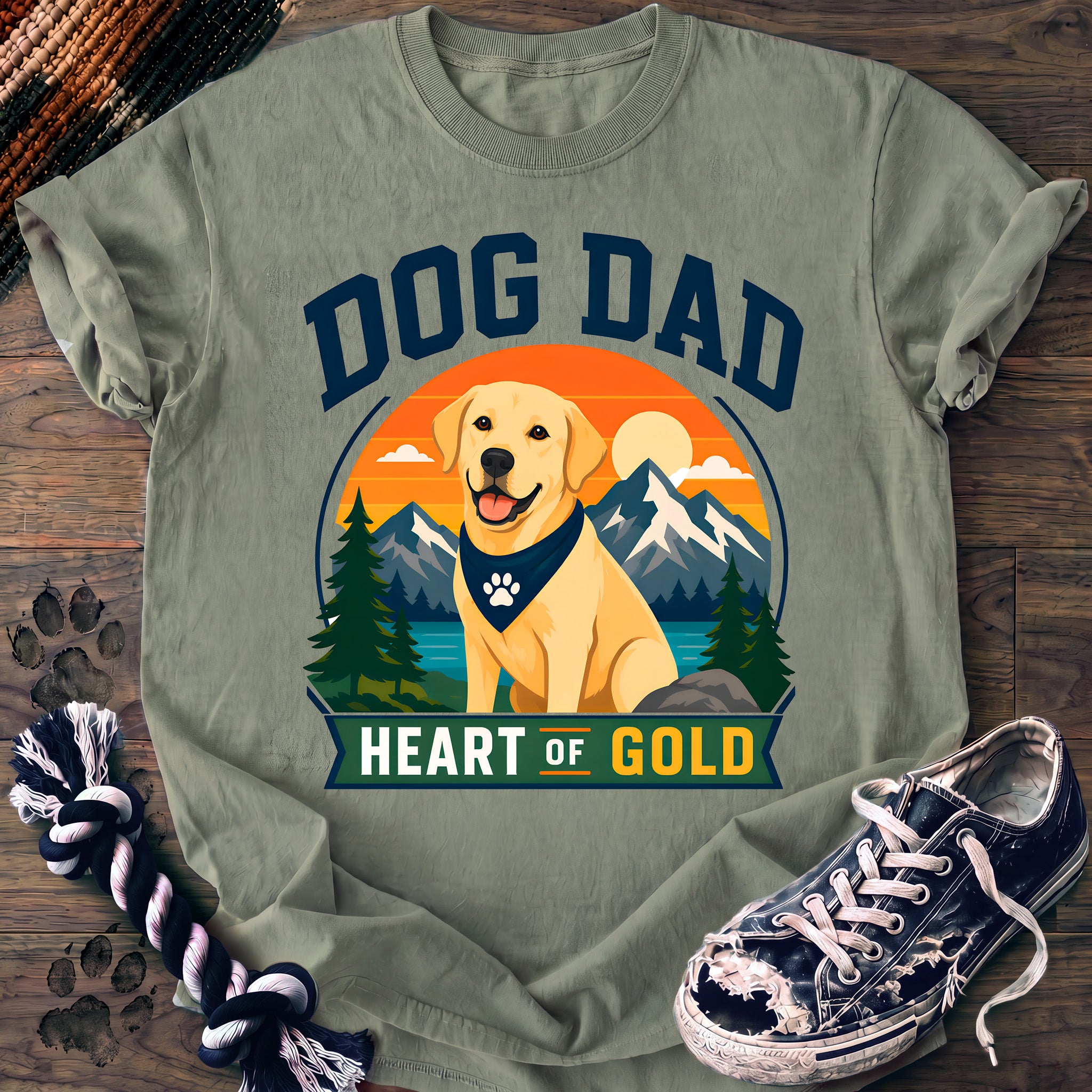 PAWSSION CLUB t-shirt in Bay color - SKU PC-0087