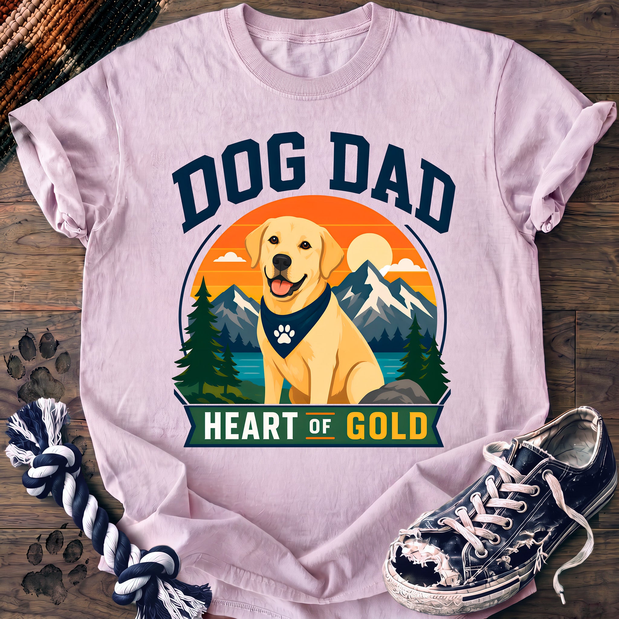 PAWSSION CLUB t-shirt in Blossom color - SKU PC-0087
