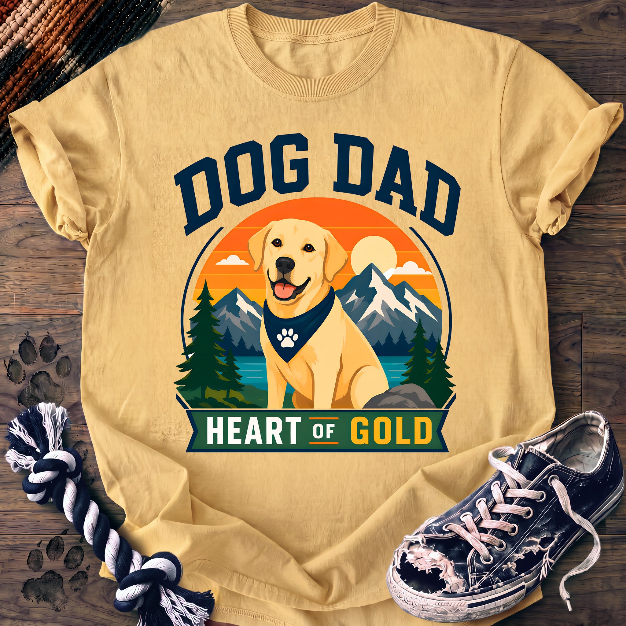 PAWSSION CLUB t-shirt in Butter color - SKU PC-0087