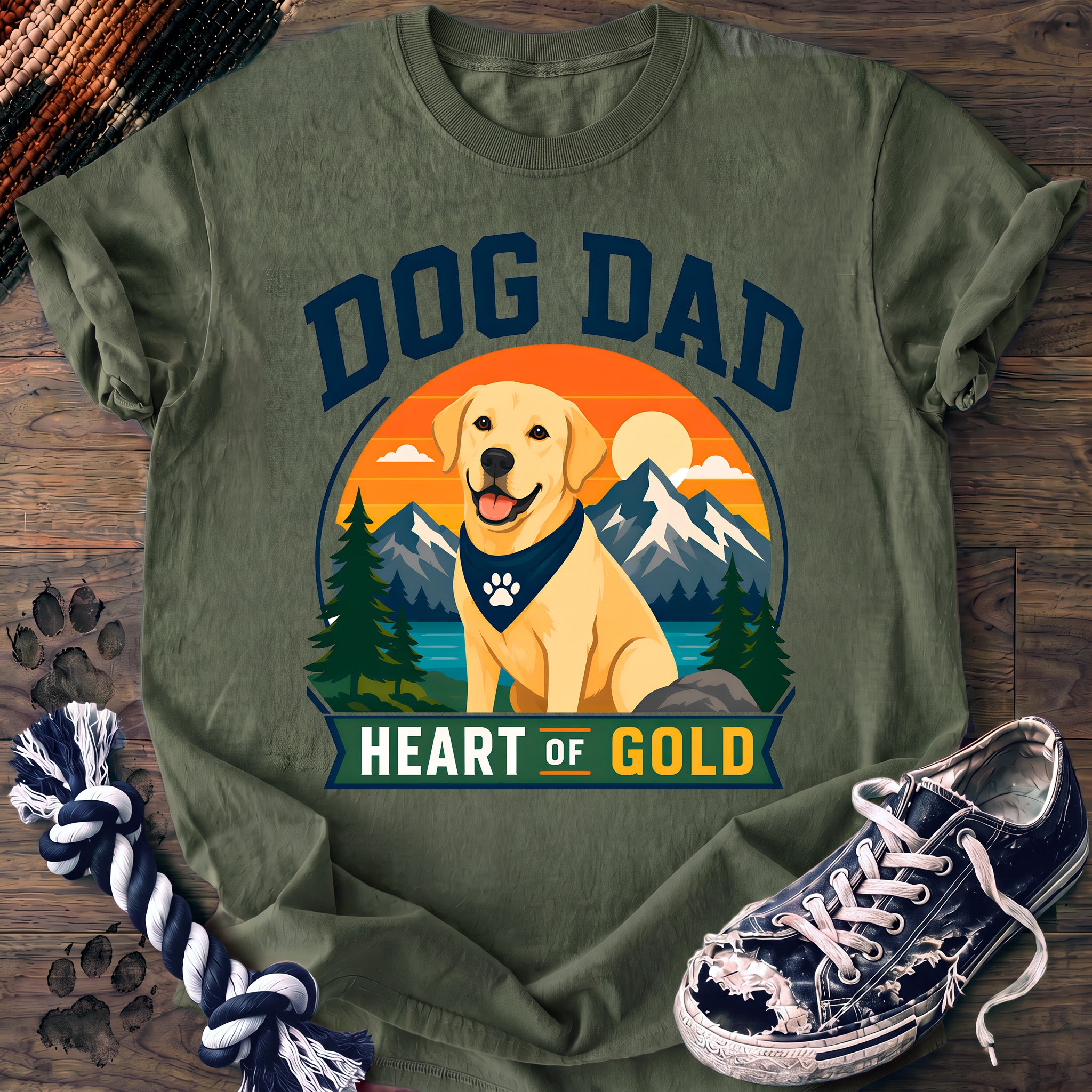 PAWSSION CLUB t-shirt in LightGreen color - SKU PC-0087