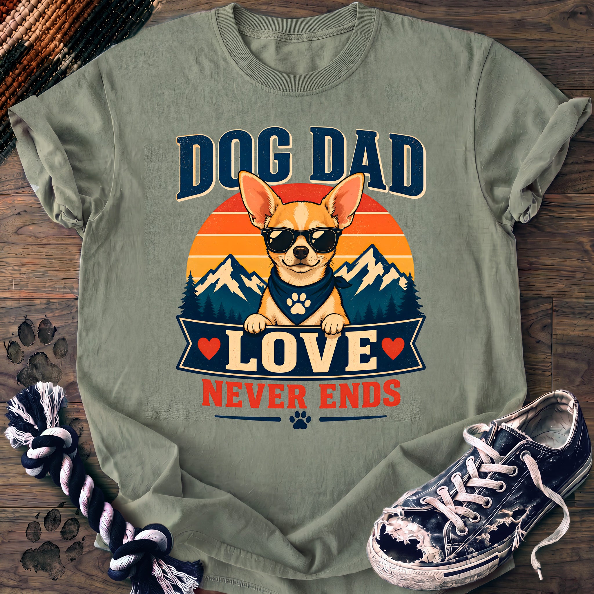 PAWSSION CLUB t-shirt in Bay color - SKU PC-0088