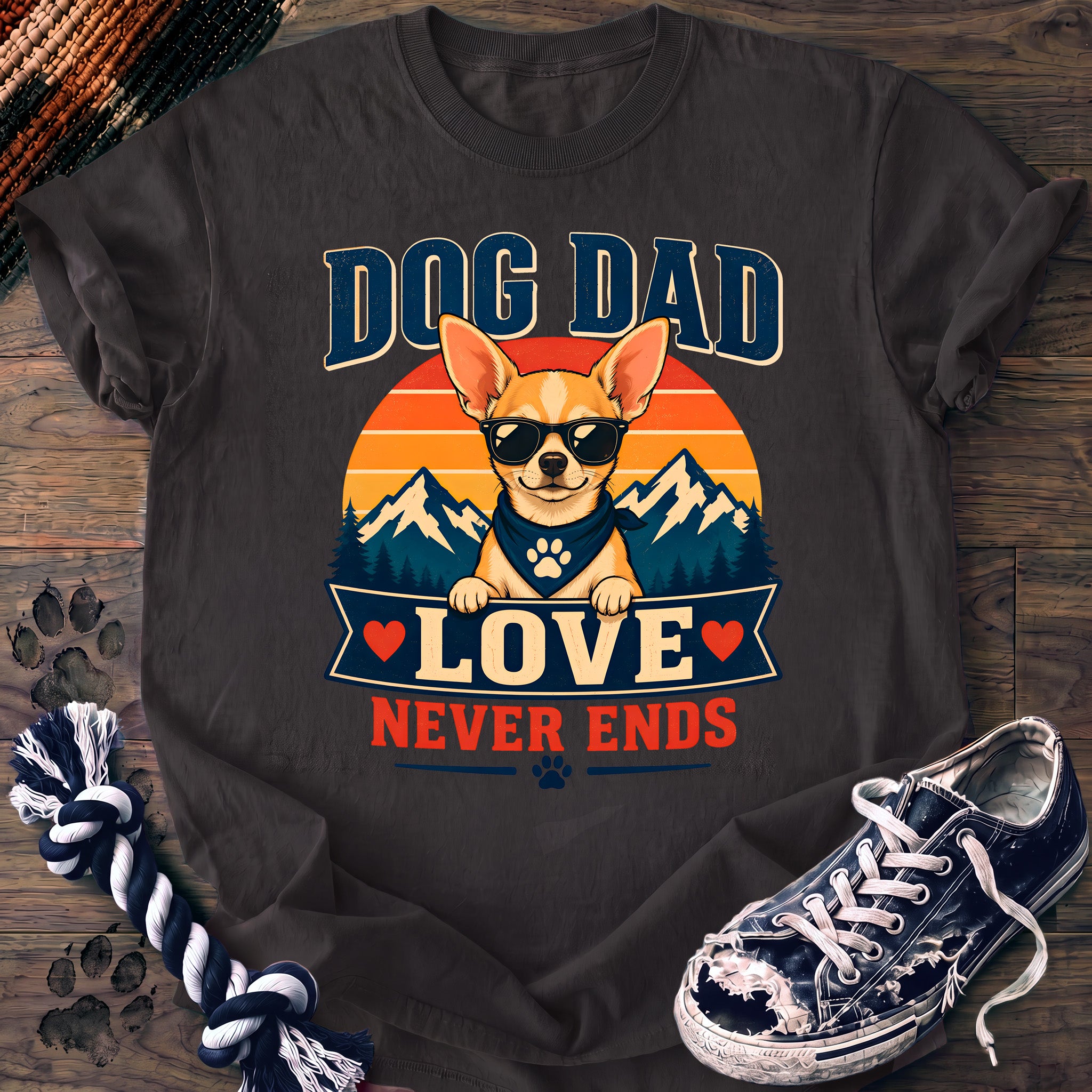PAWSSION CLUB t-shirt in Graphite color - SKU PC-0088