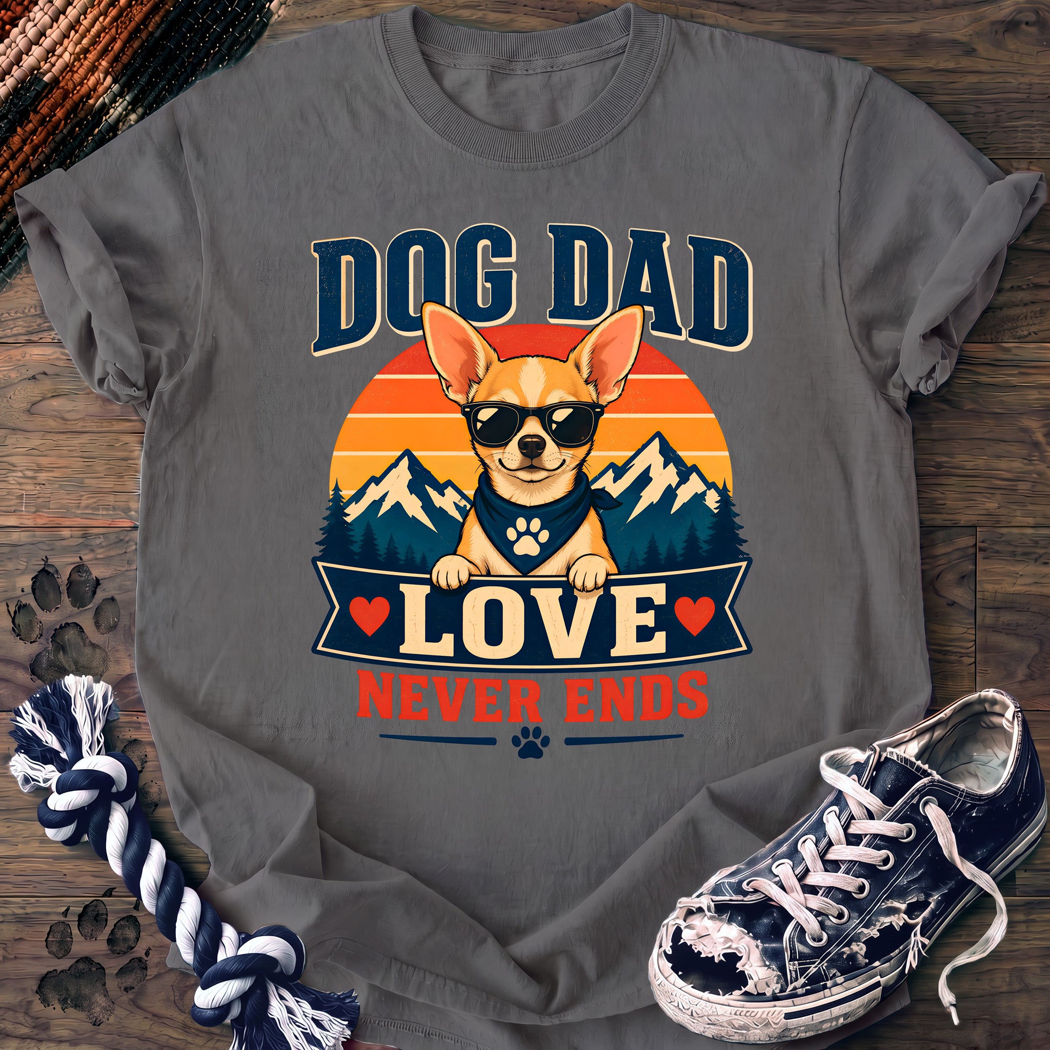 PAWSSION CLUB t-shirt in Grey color - SKU PC-0088