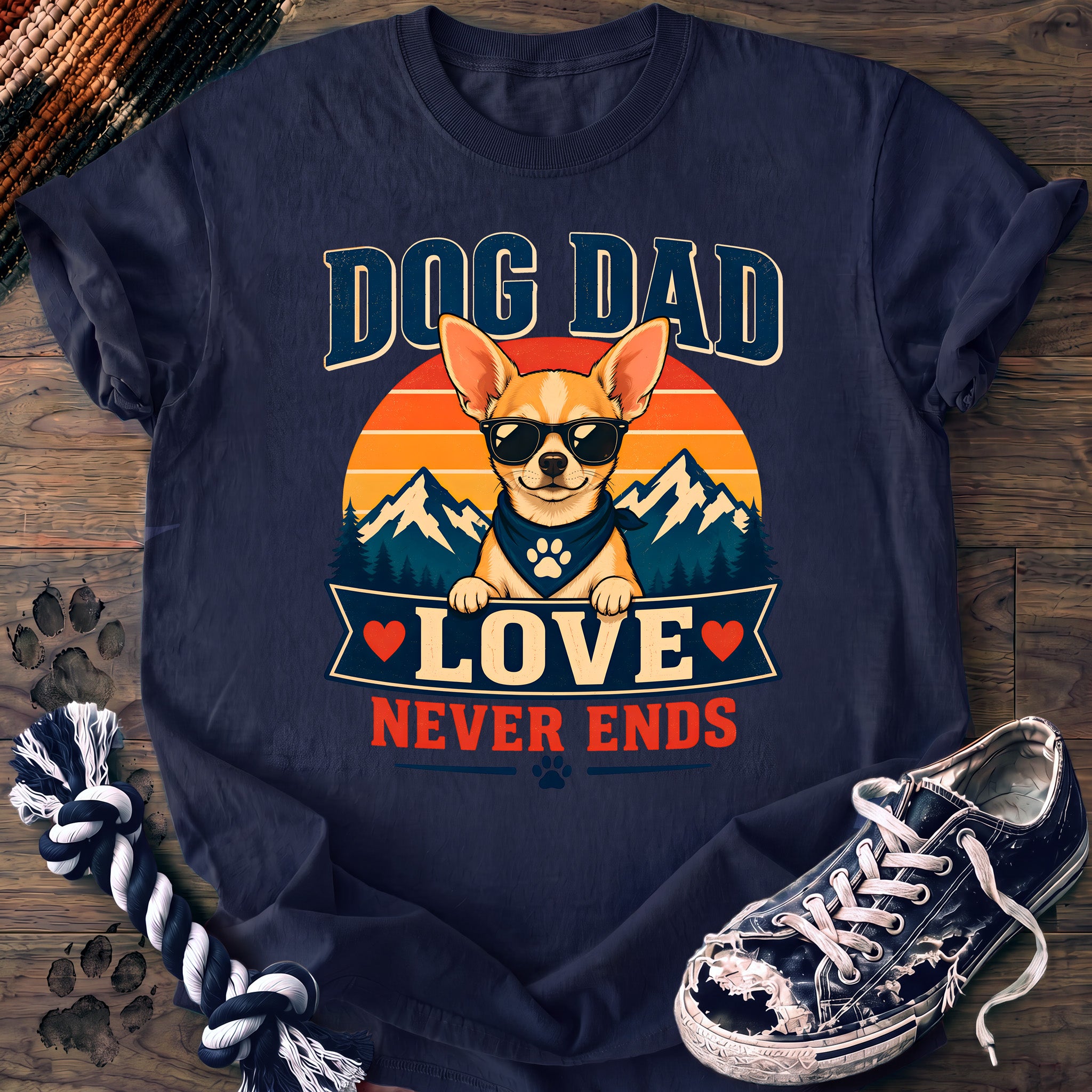 PAWSSION CLUB t-shirt in Navy color - SKU PC-0088