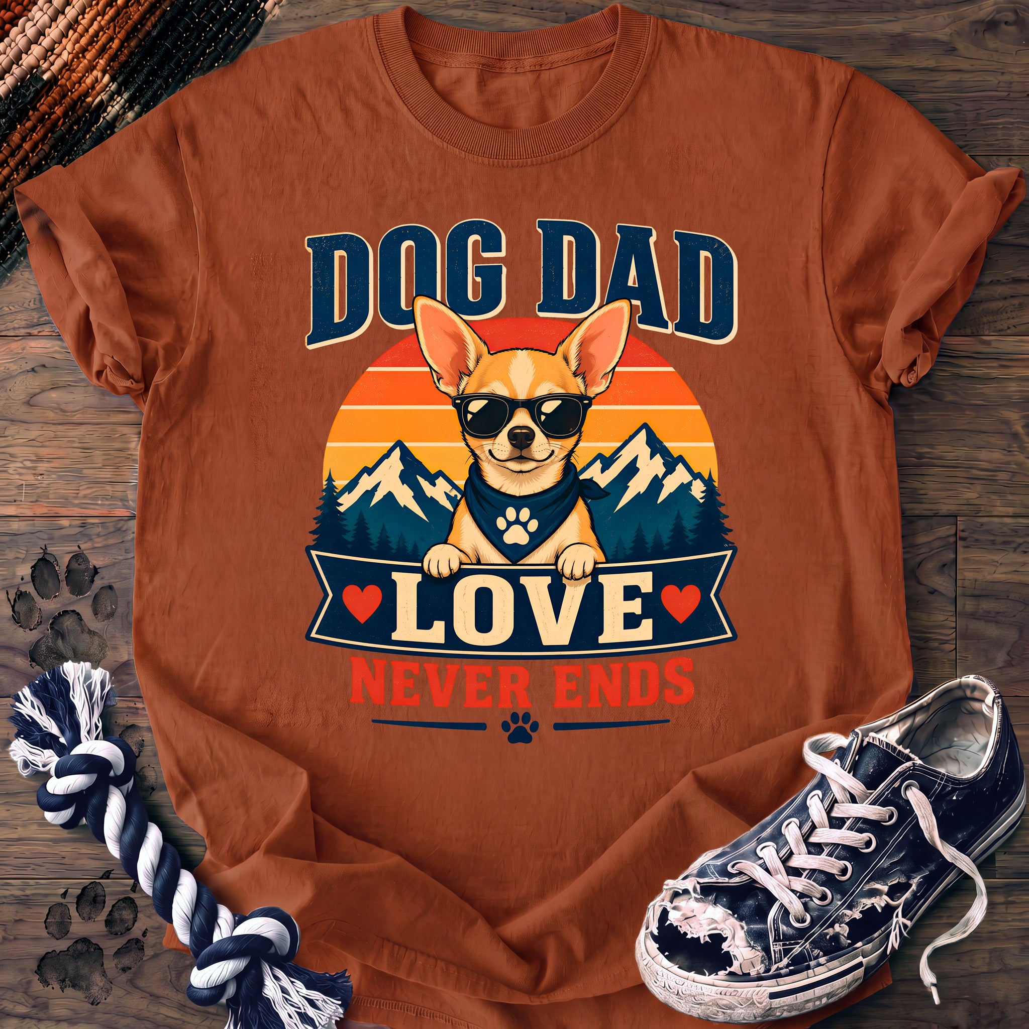 PAWSSION CLUB t-shirt in Yam color - SKU PC-0088