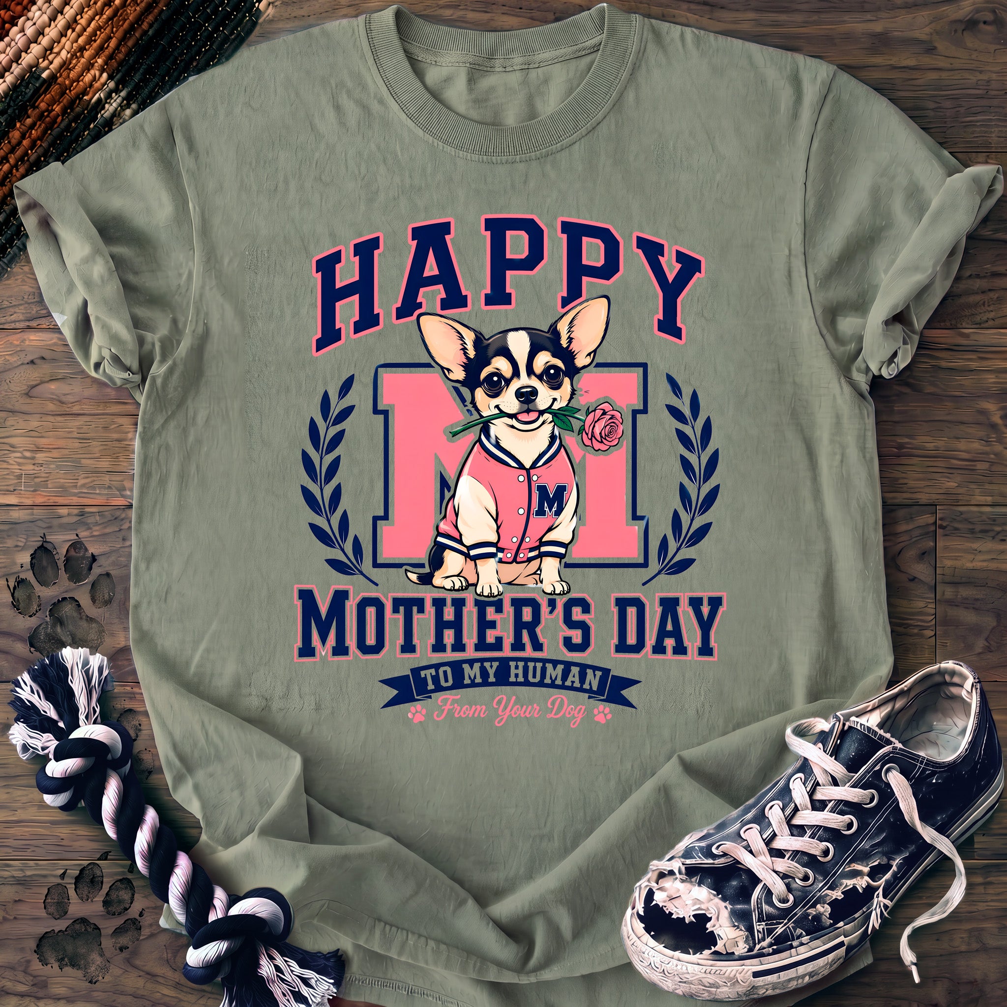 PAWSSION CLUB t-shirt in Bay color - SKU PC-0089