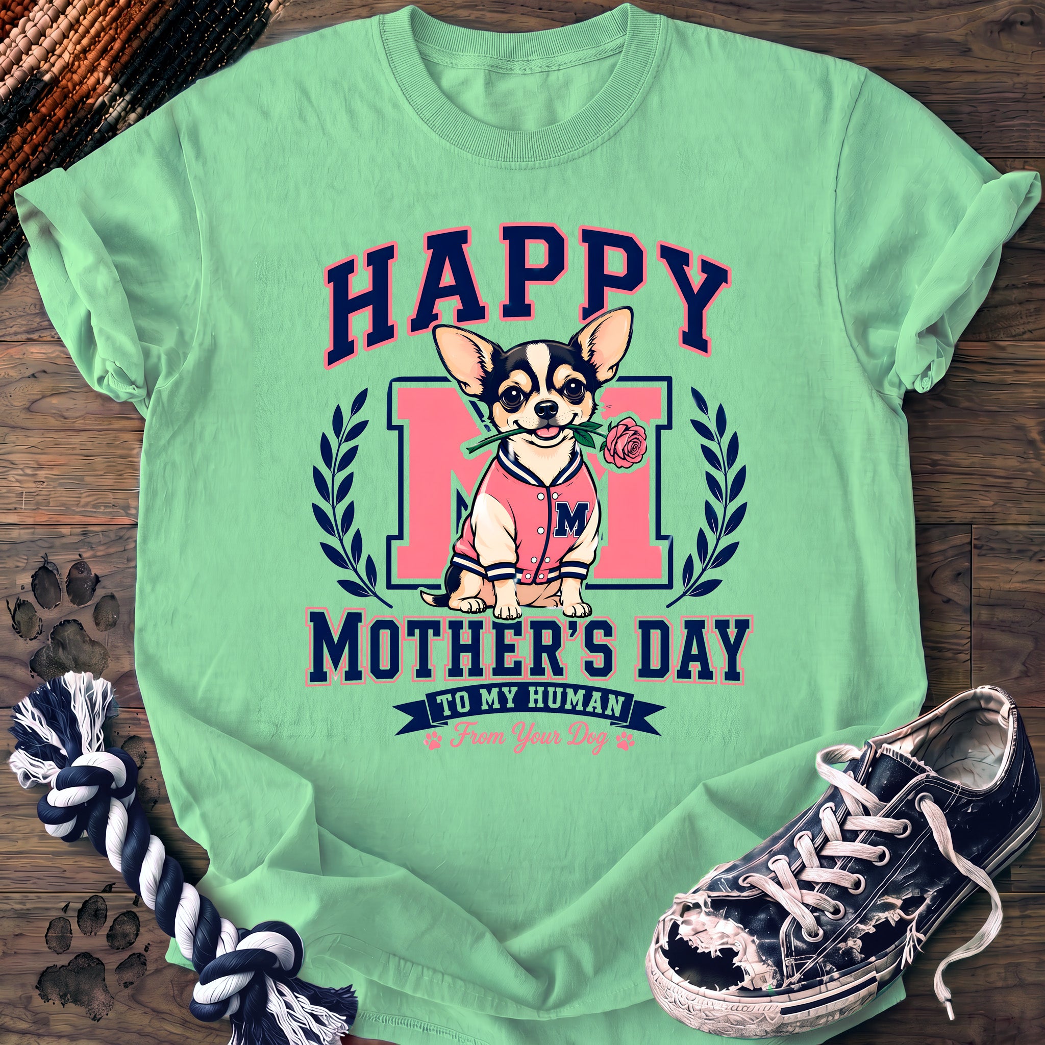 PAWSSION CLUB t-shirt in IslandReef color - SKU PC-0089
