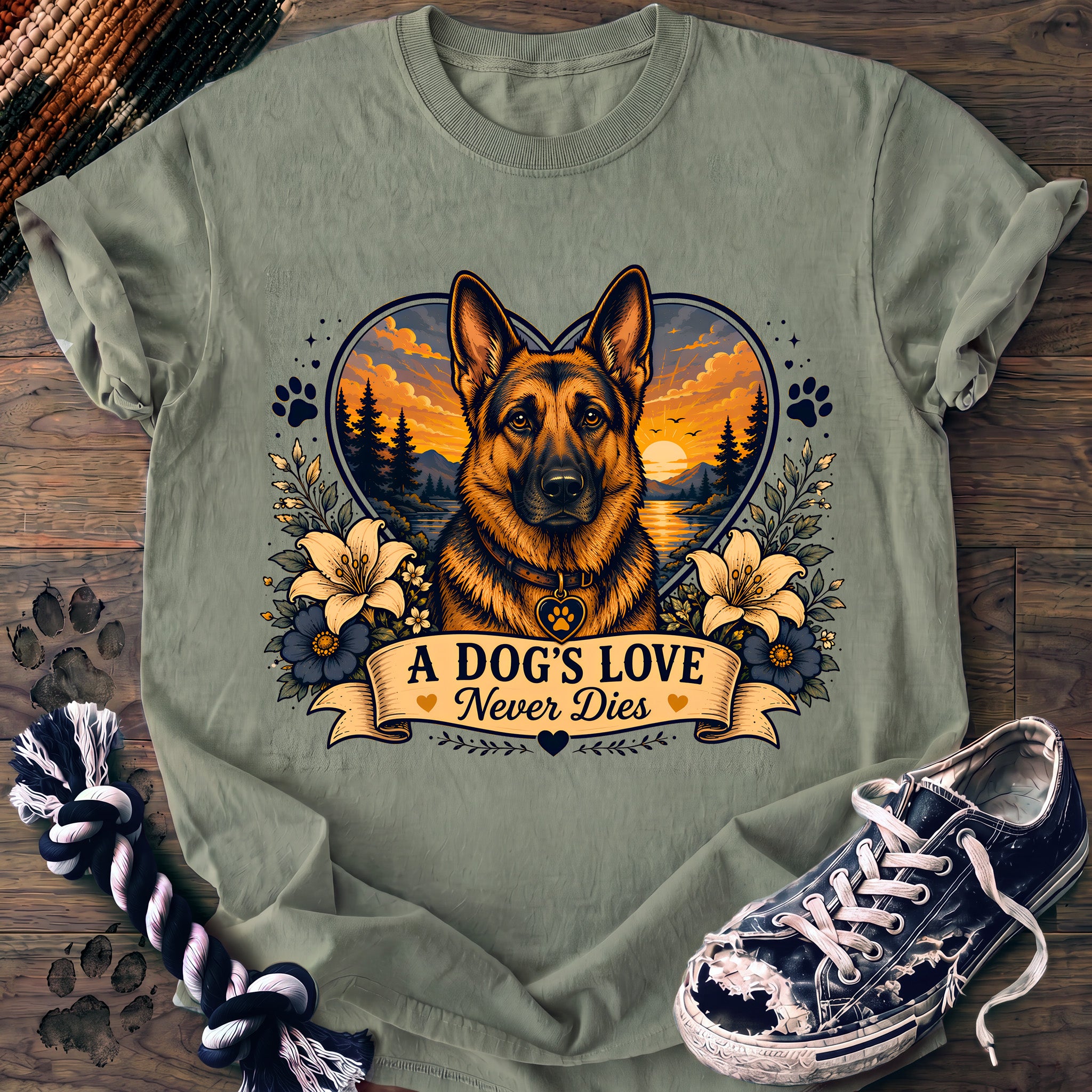 PAWSSION CLUB t-shirt in Bay color - SKU PC-0092