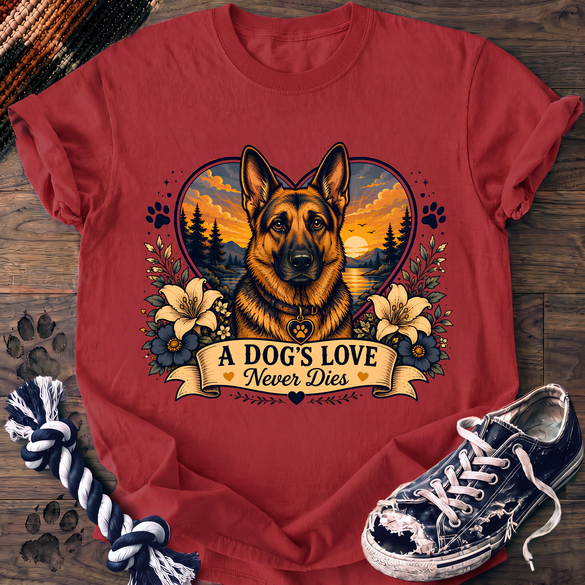 PAWSSION CLUB t-shirt in Watermelon color - SKU PC-0092