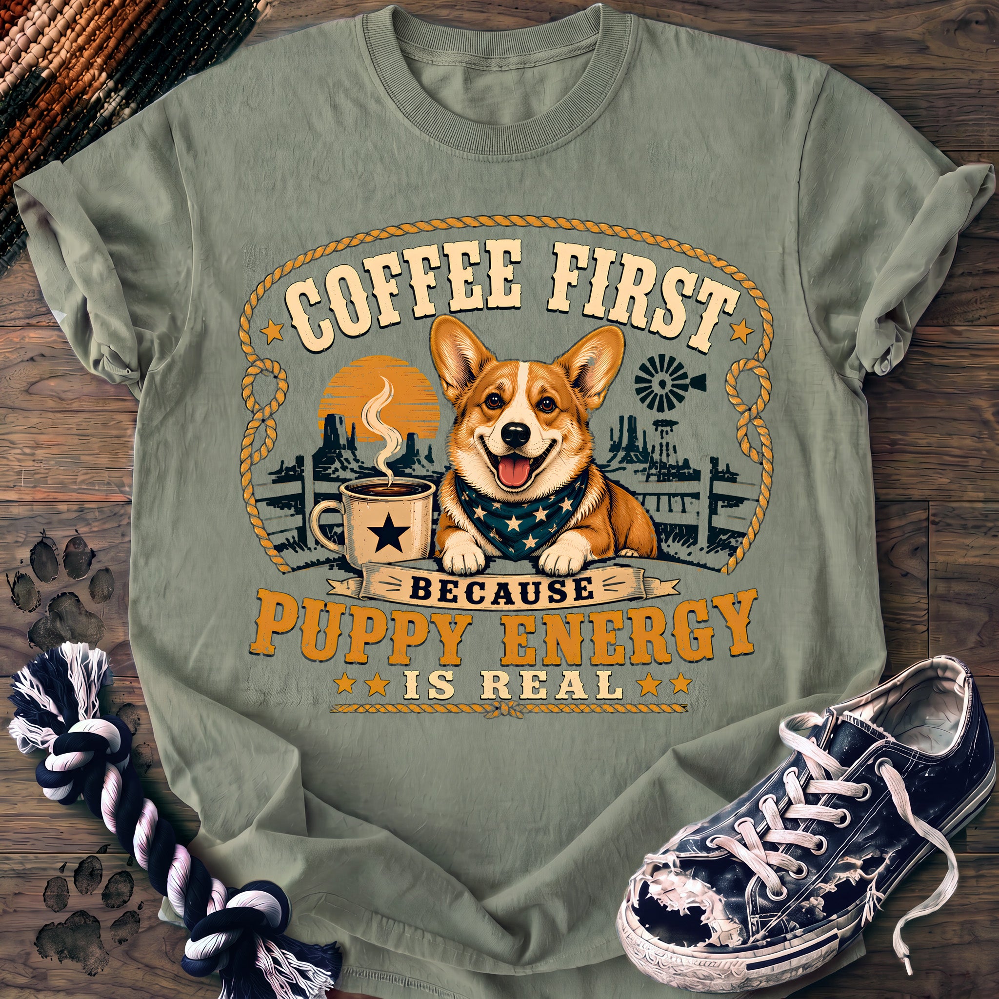 PAWSSION CLUB t-shirt in Bay color - SKU PC-0097