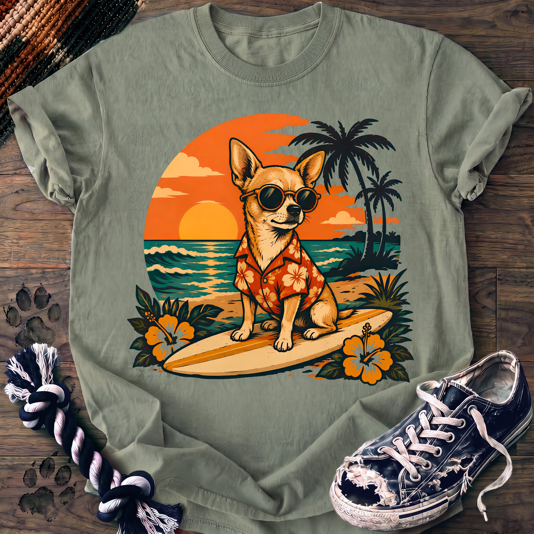 PAWSSION CLUB t-shirt in Bay color - SKU PC-0098