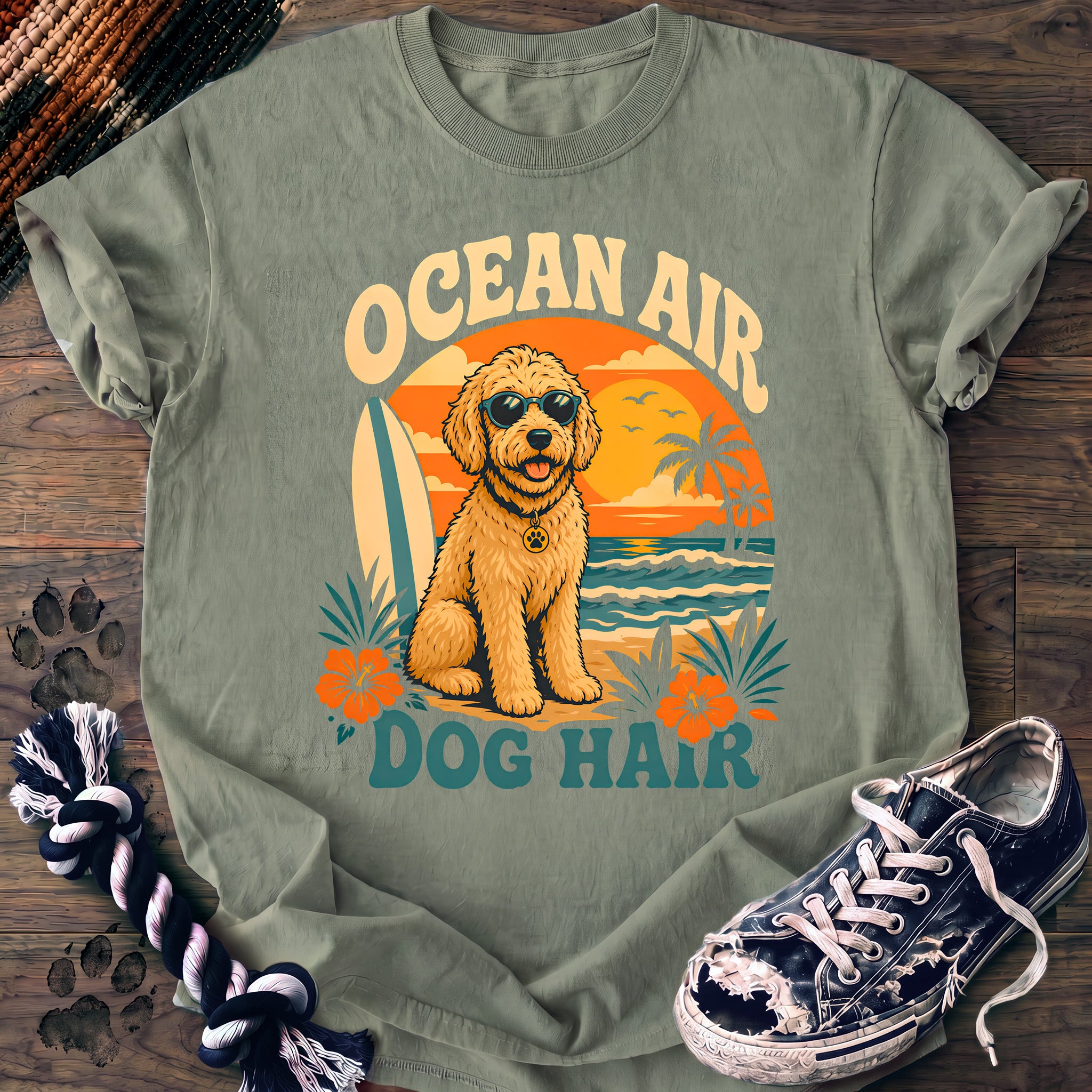 PAWSSION CLUB t-shirt in Bay color - SKU PC-0099