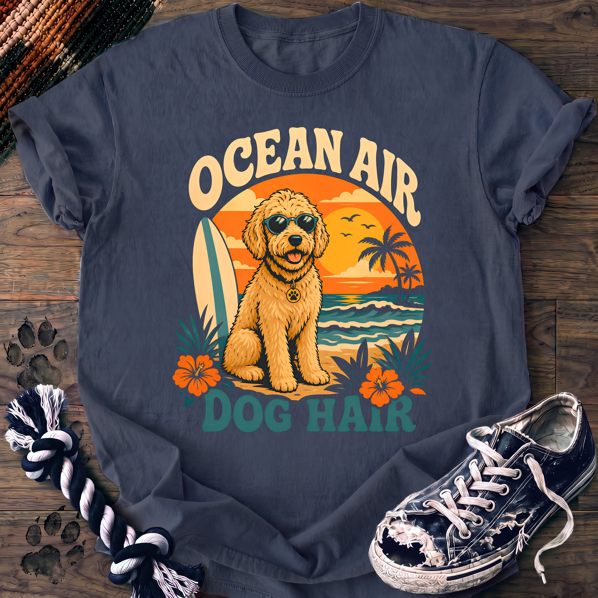 PAWSSION CLUB t-shirt in BlueJean color - SKU PC-0099