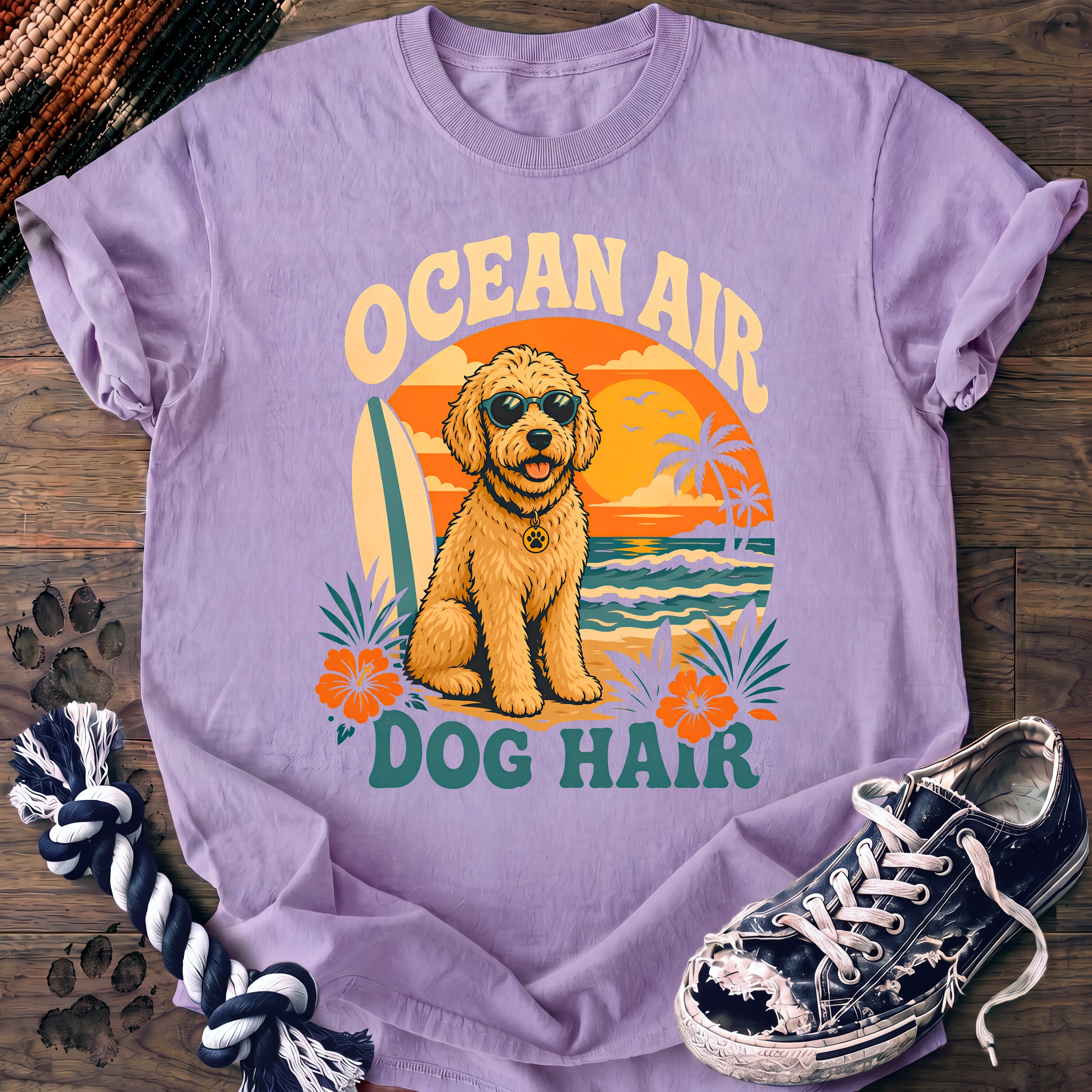 PAWSSION CLUB t-shirt in Orchid color - SKU PC-0099