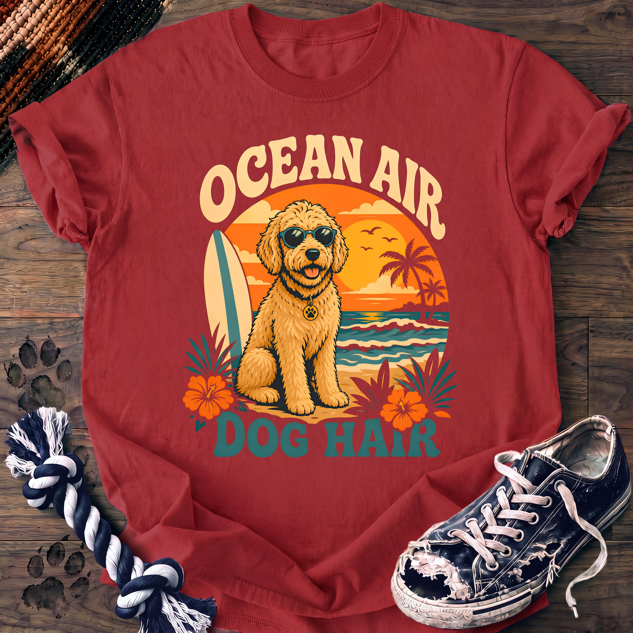 PAWSSION CLUB t-shirt in Watermelon color - SKU PC-0099