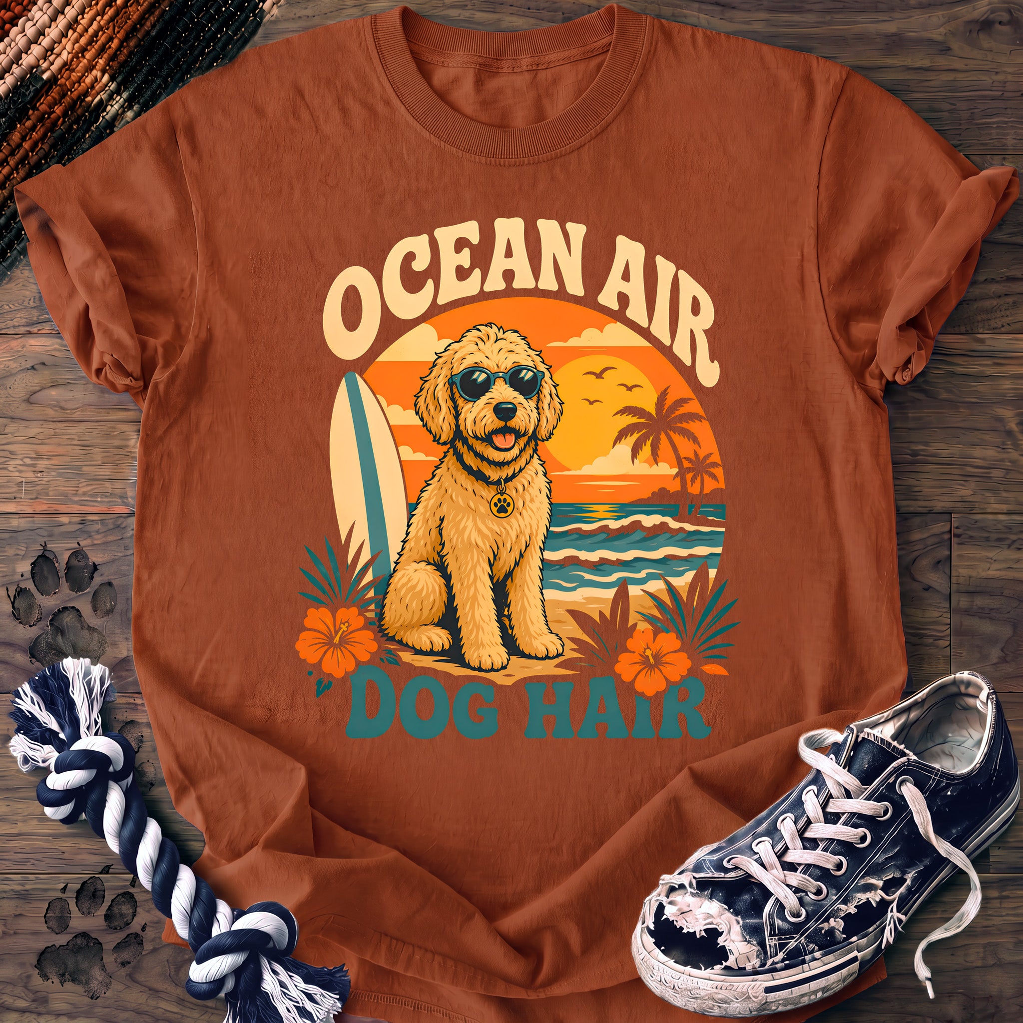 PAWSSION CLUB t-shirt in Yam color - SKU PC-0099