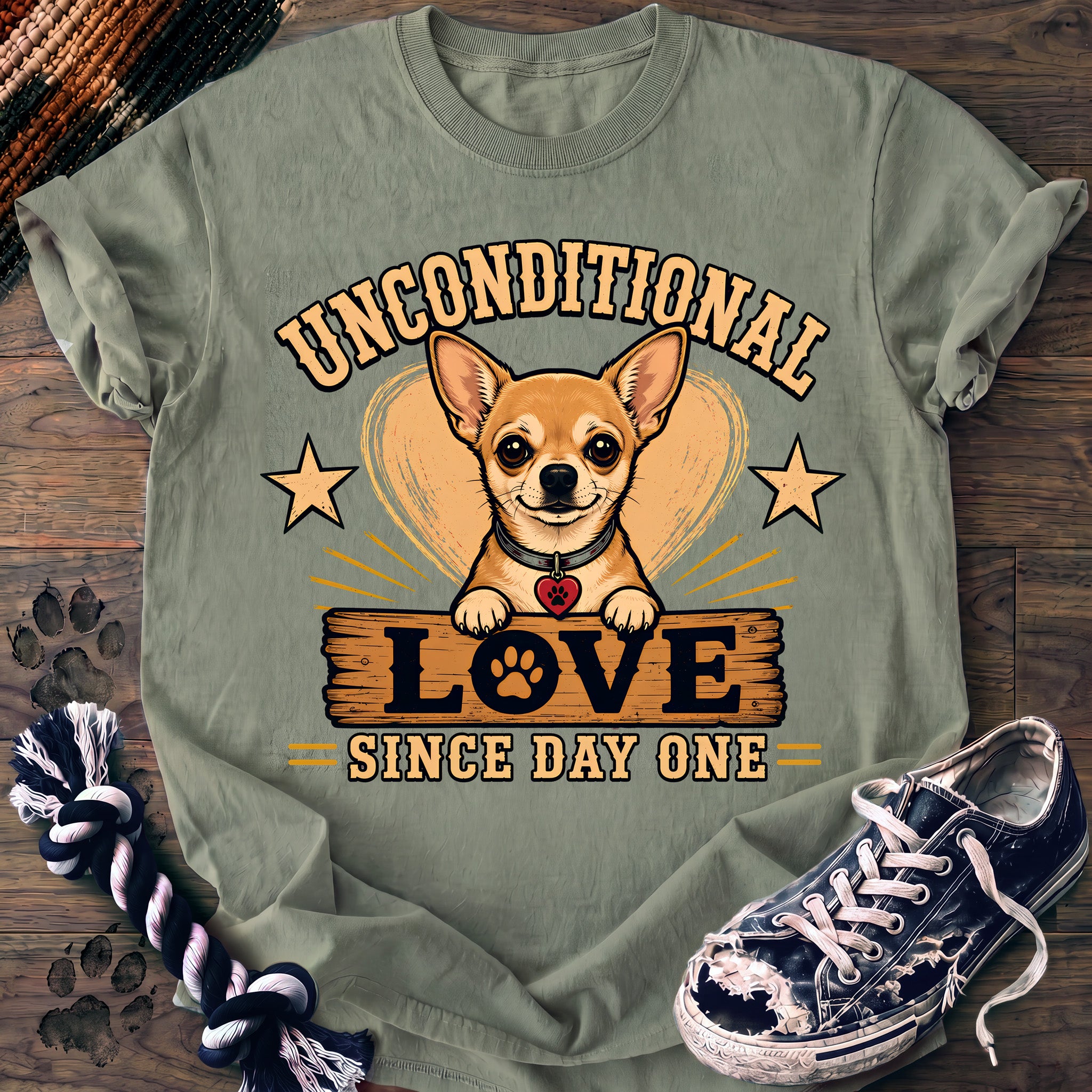 PAWSSION CLUB t-shirt in Bay color - SKU PC-0101